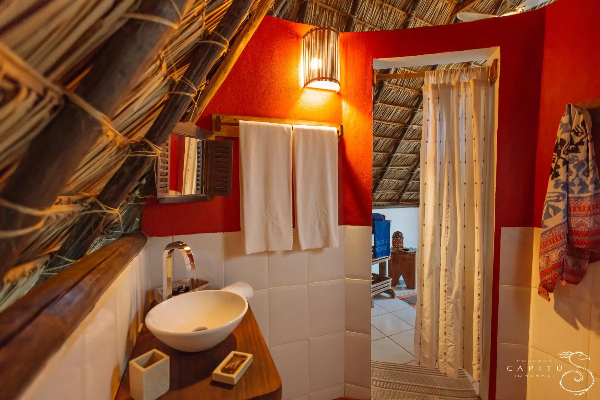 Bathroom in Pousada Capitù