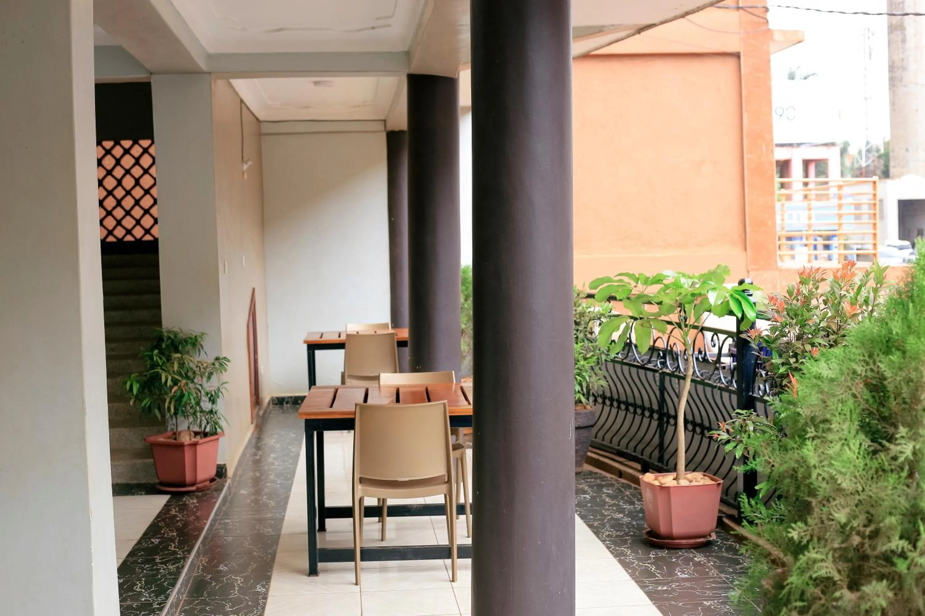 Balcony/Terrace in Scindia Suites hotel