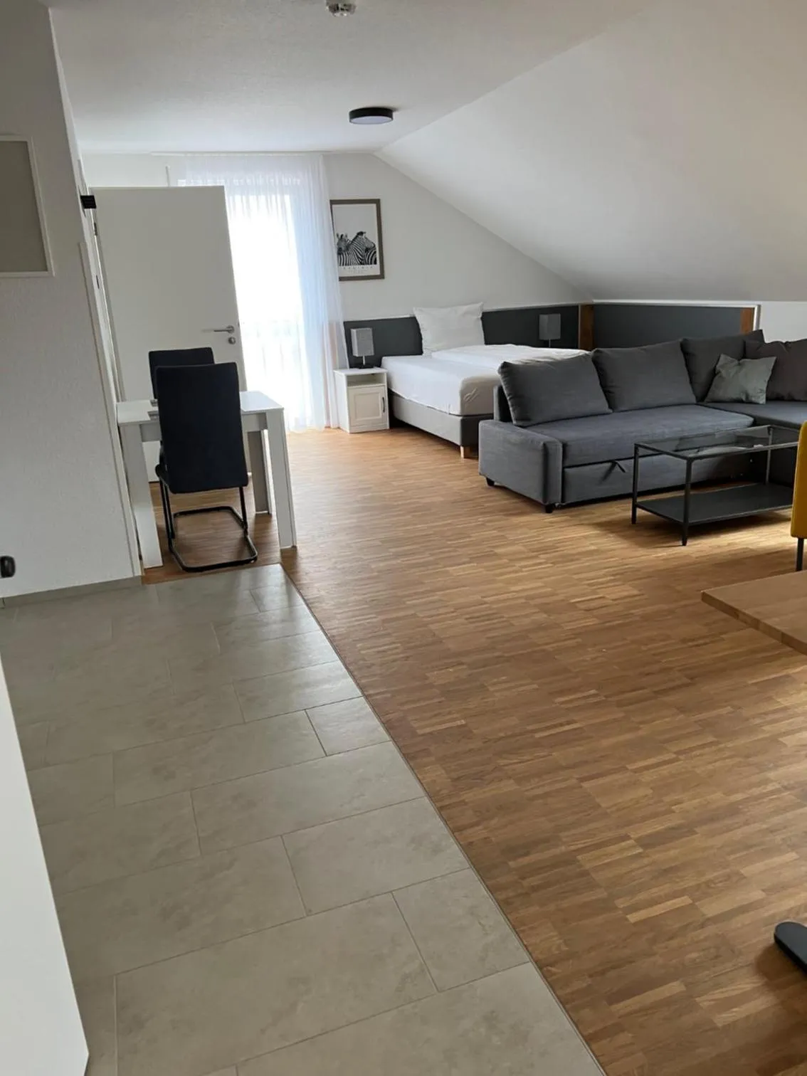 Bed in New Age Boardinghaus Bad Wimpfen