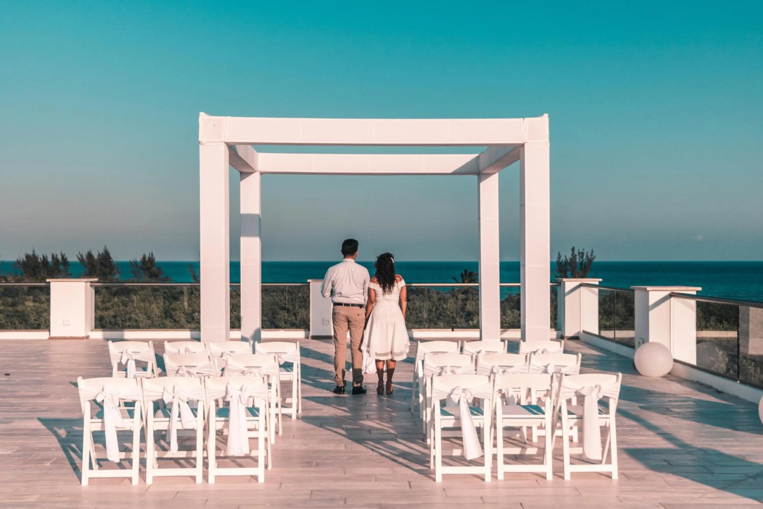 wedding in Platinum Yucatan Princess Adults Only - All Inclusive