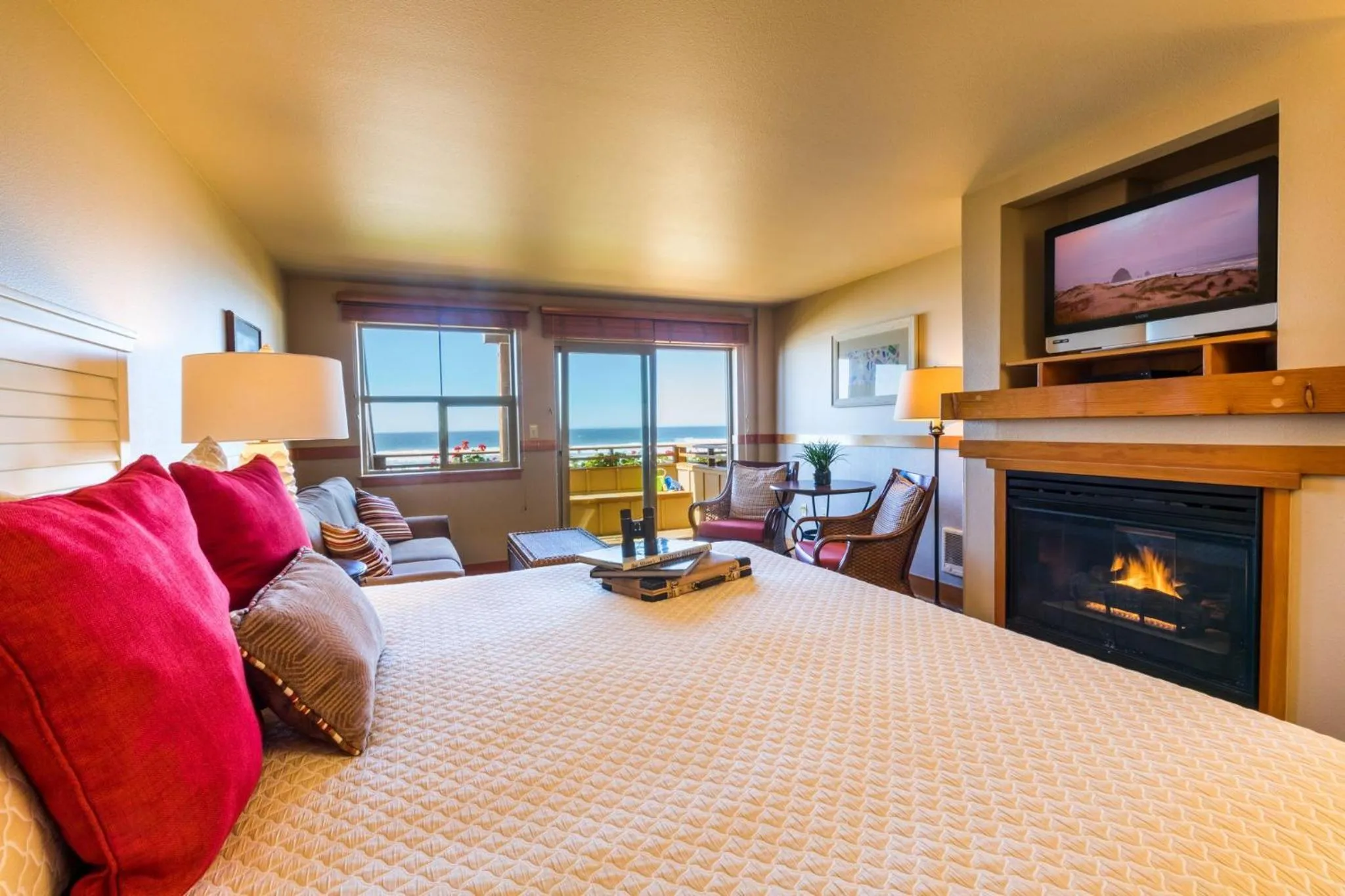 Bed in The Ocean Lodge