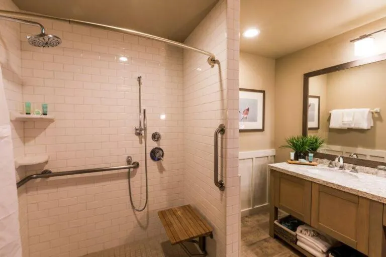 Shower in The Ocean Lodge