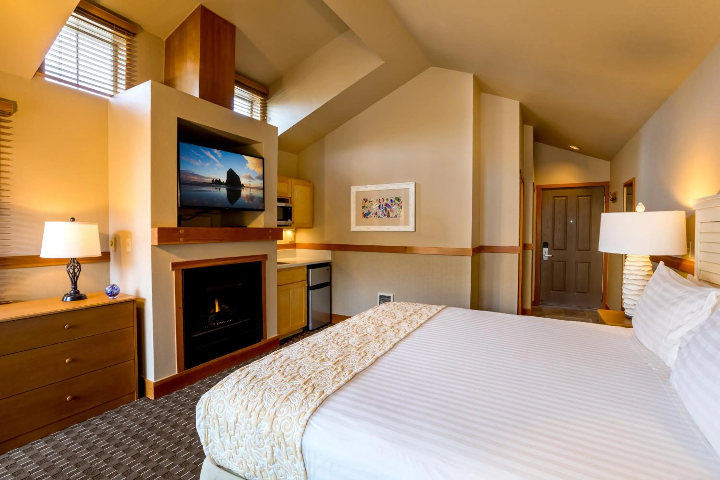 Bed in The Ocean Lodge