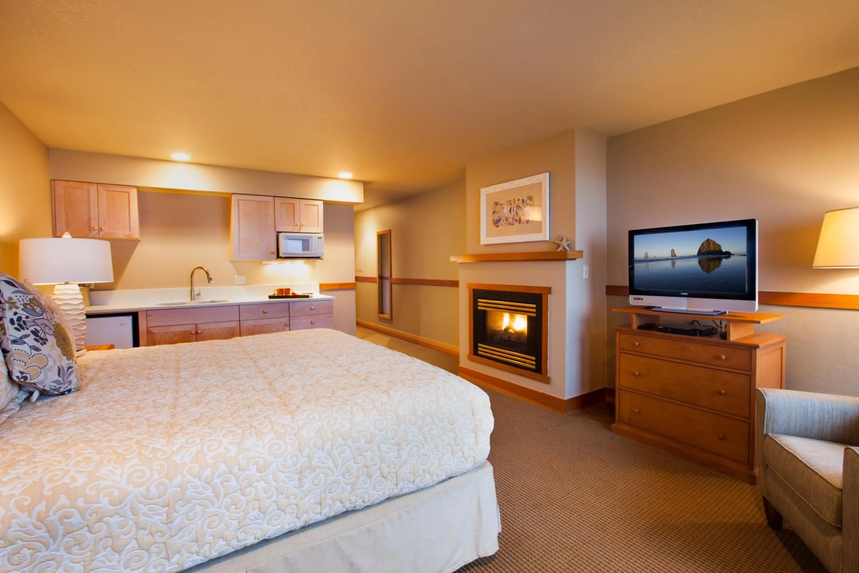 Bed in The Ocean Lodge