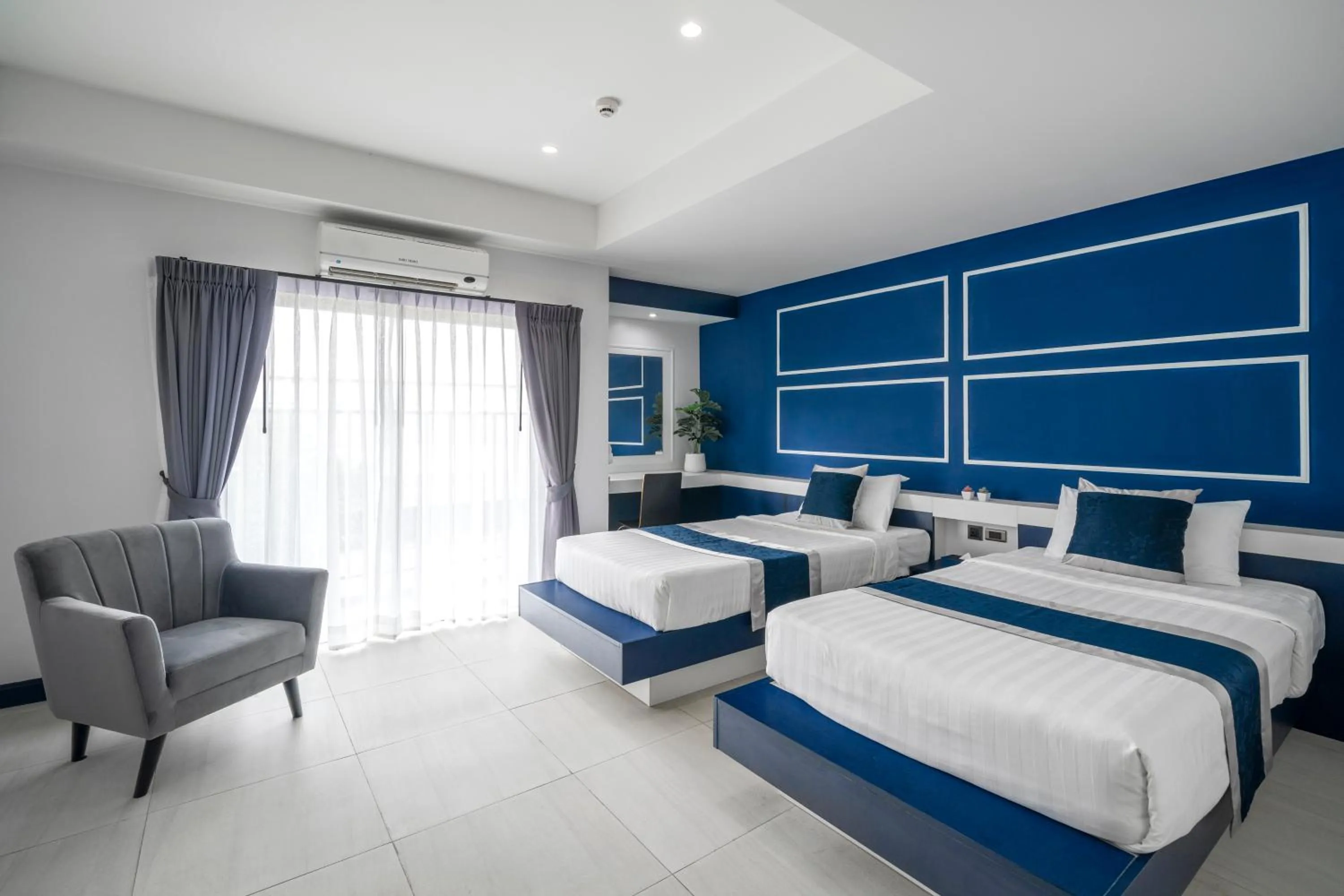 Bed in The Parc Bangna