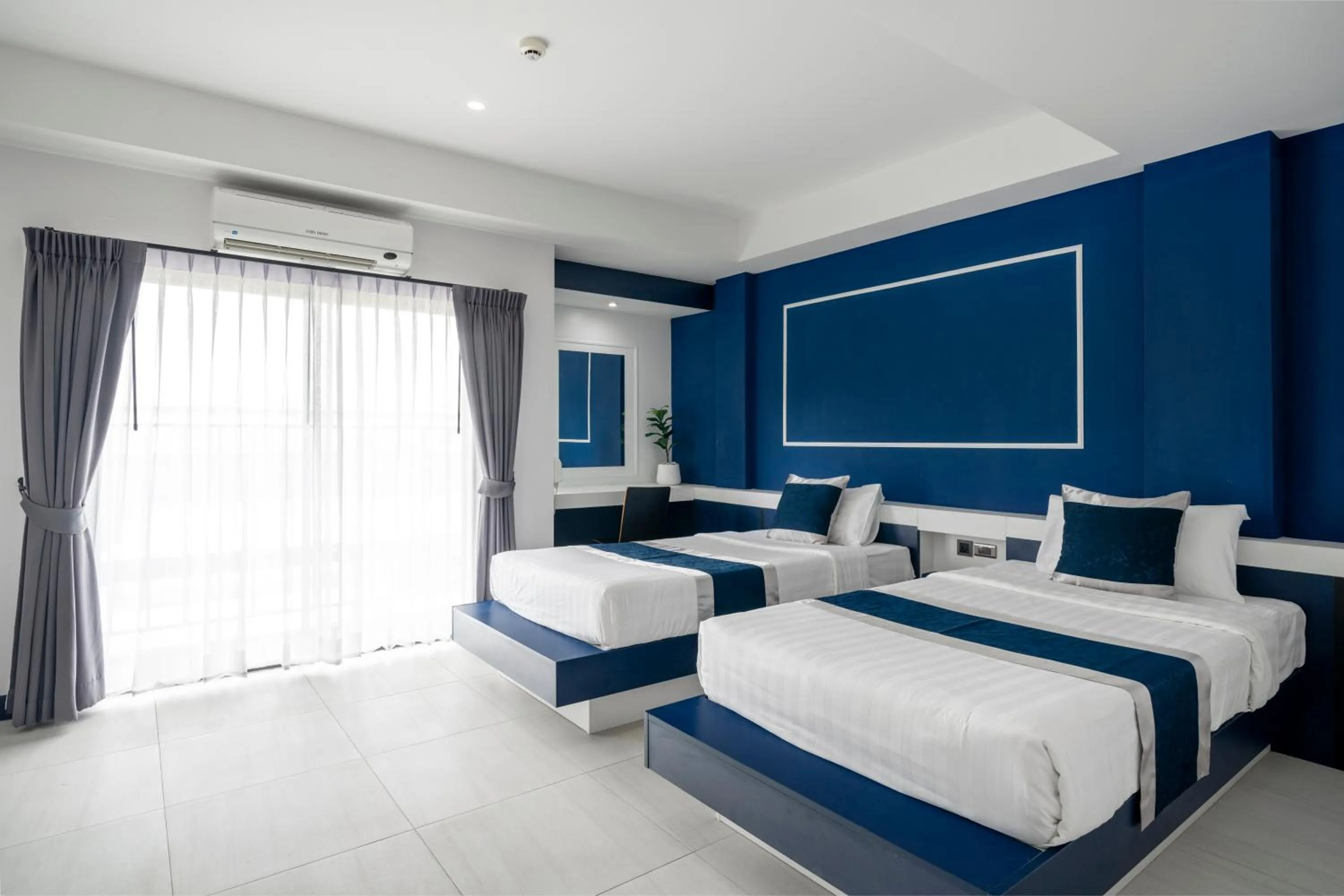 Bed in The Parc Bangna