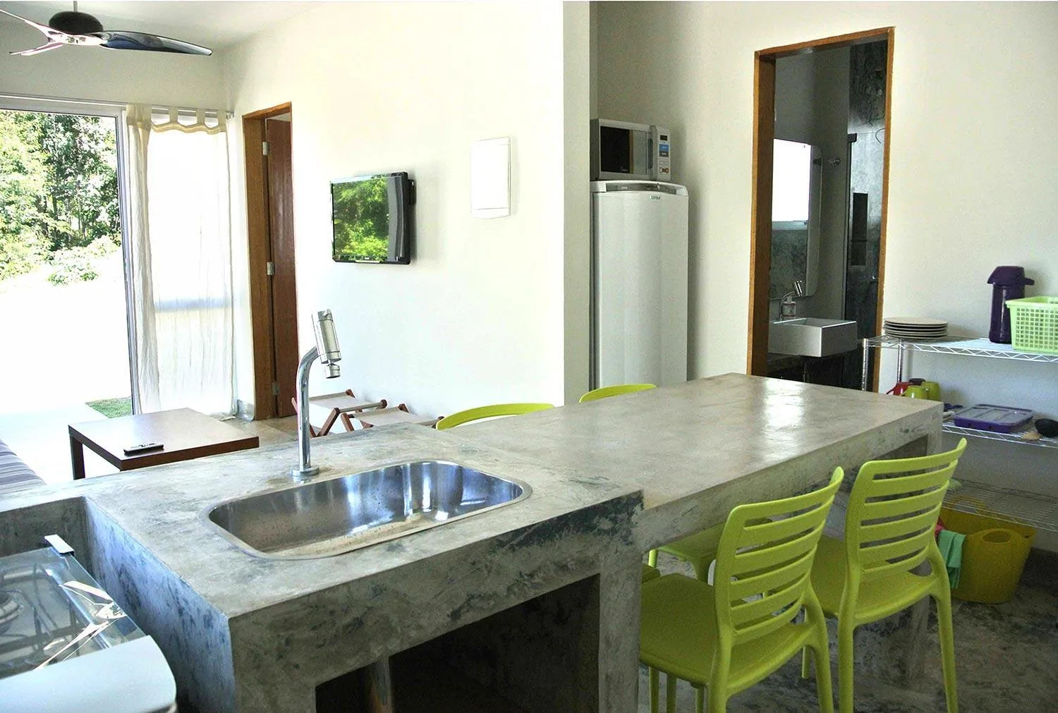 Dining area in Vila Praiana