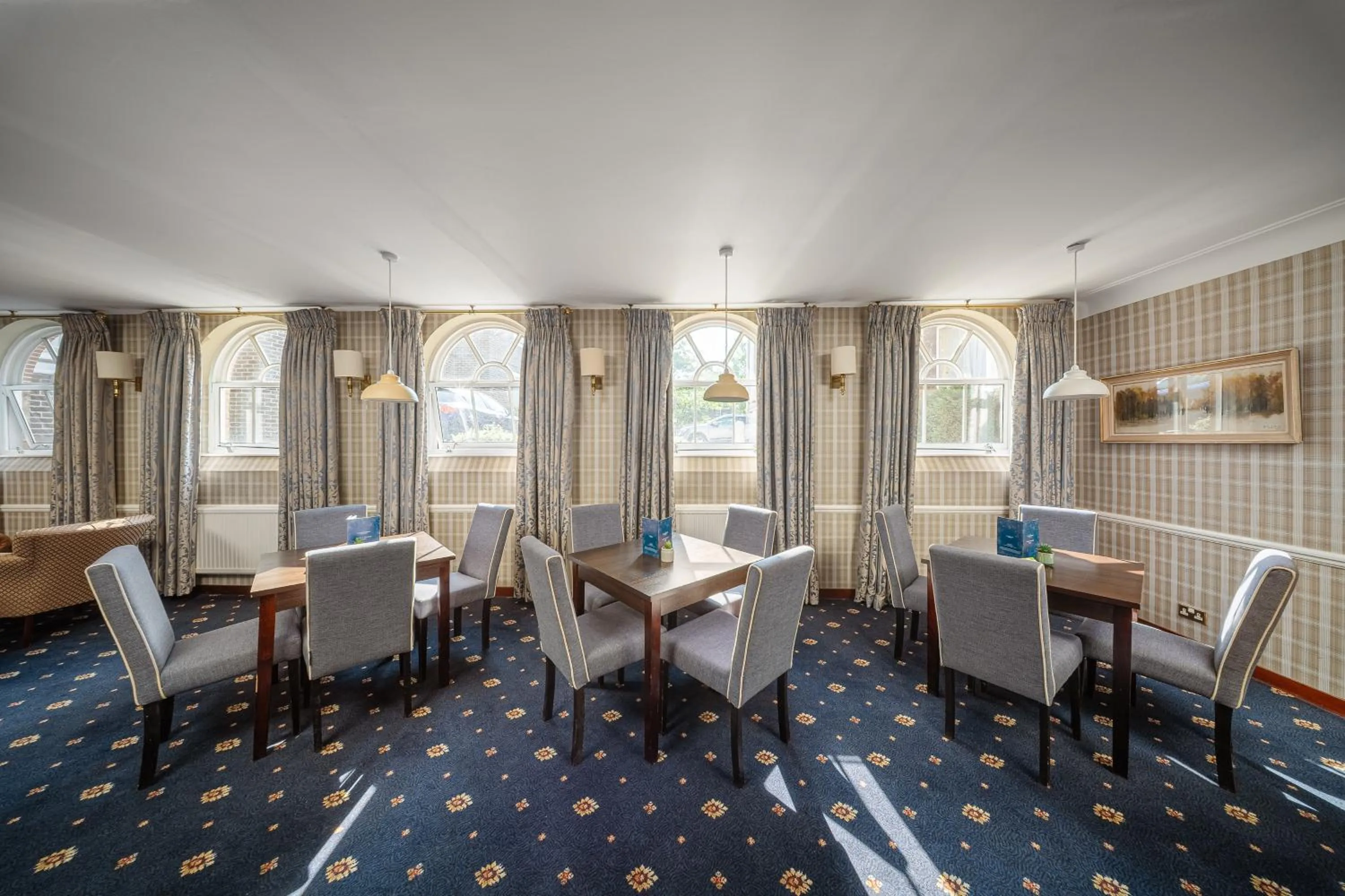 Seating area in The Clarendon Hotel