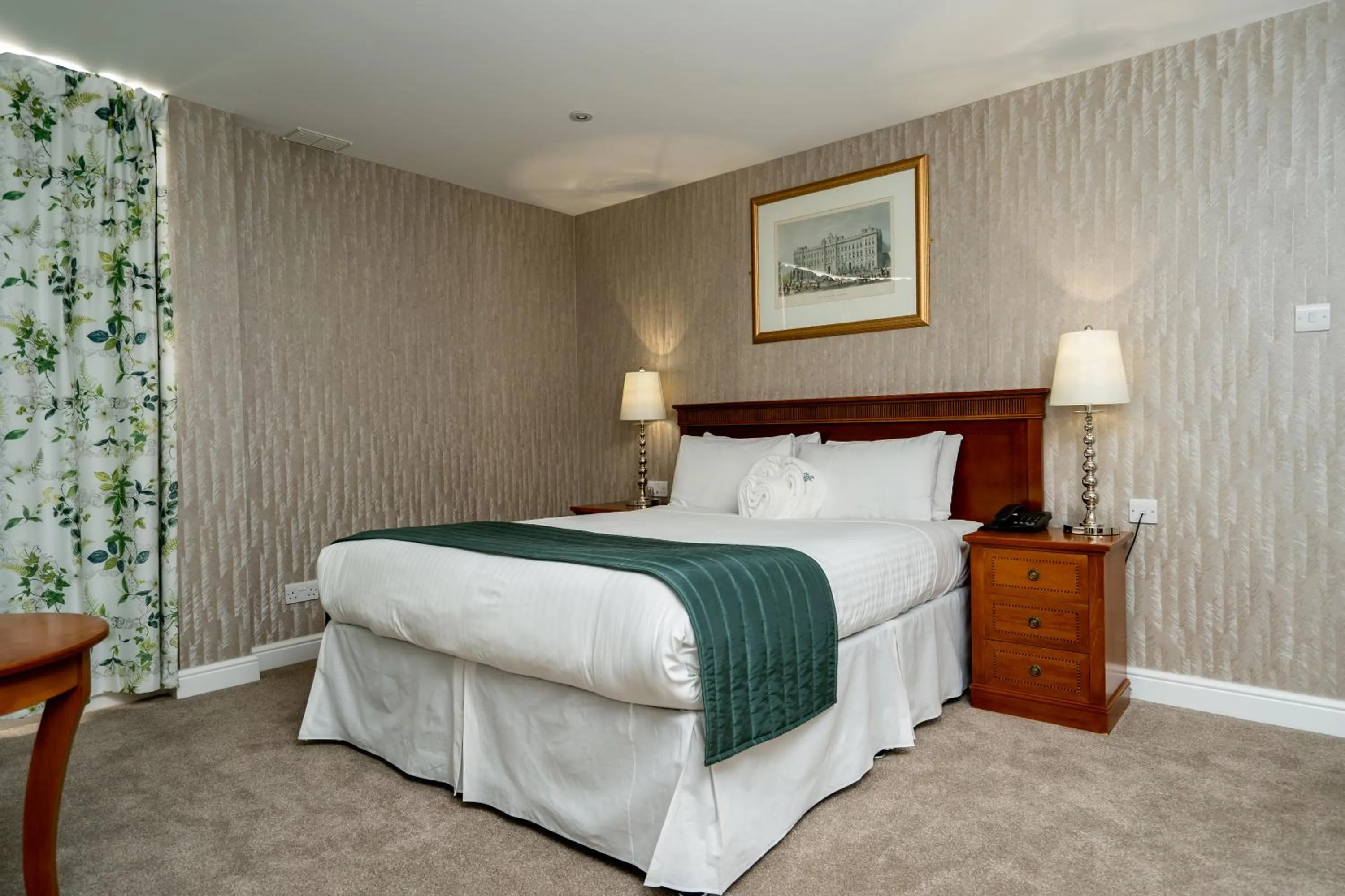 Bed in The Clarendon Hotel