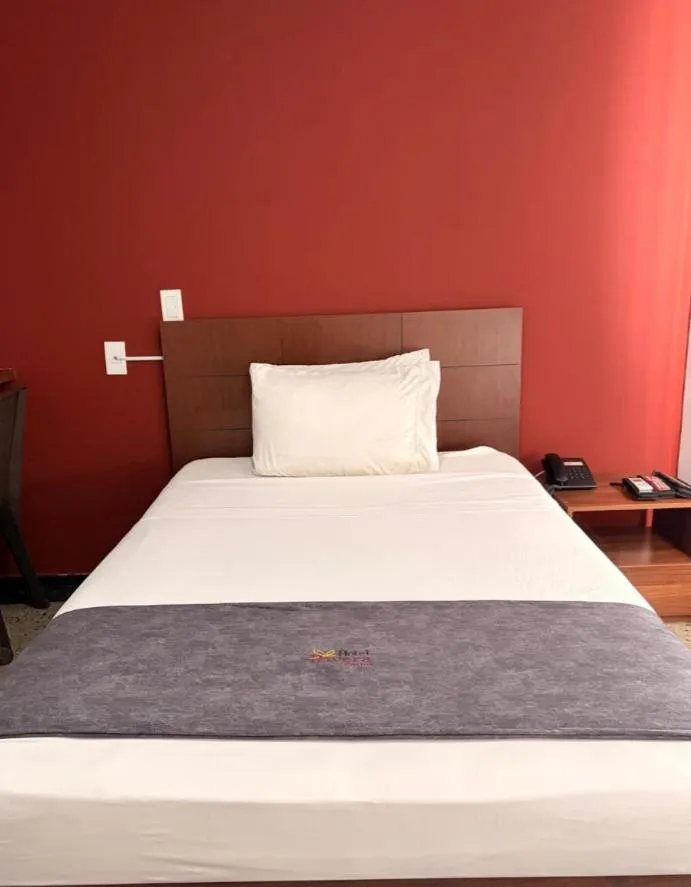 Bed in HOTEL RIVERA CENTRAL