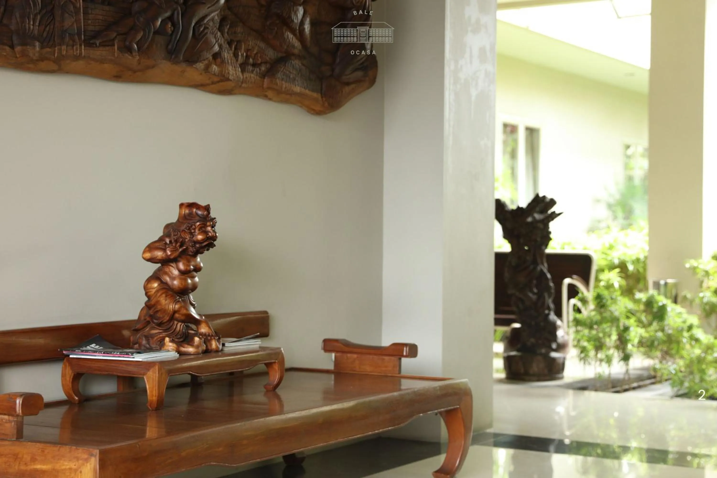 Lobby or reception in Bale Ocasa by Behomy