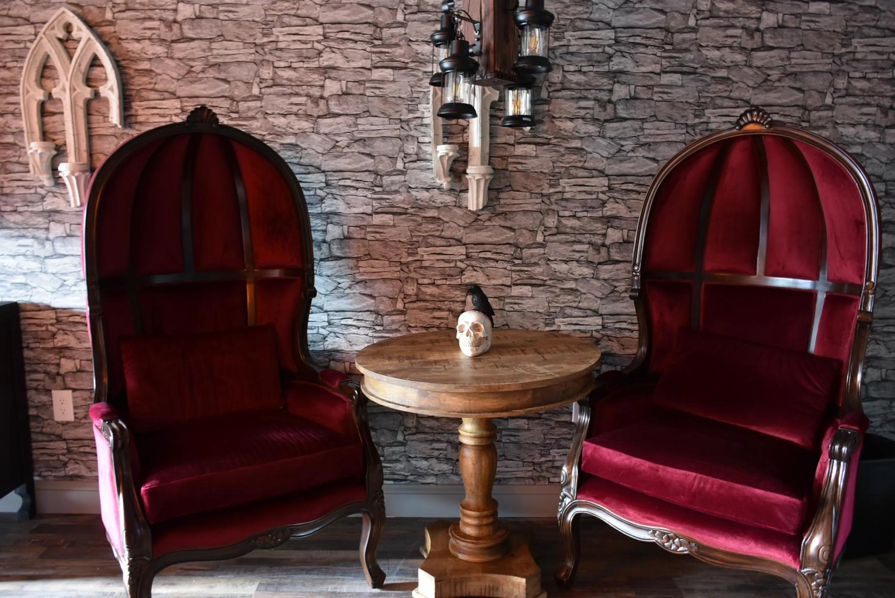 Seating area in The Cove At Salem