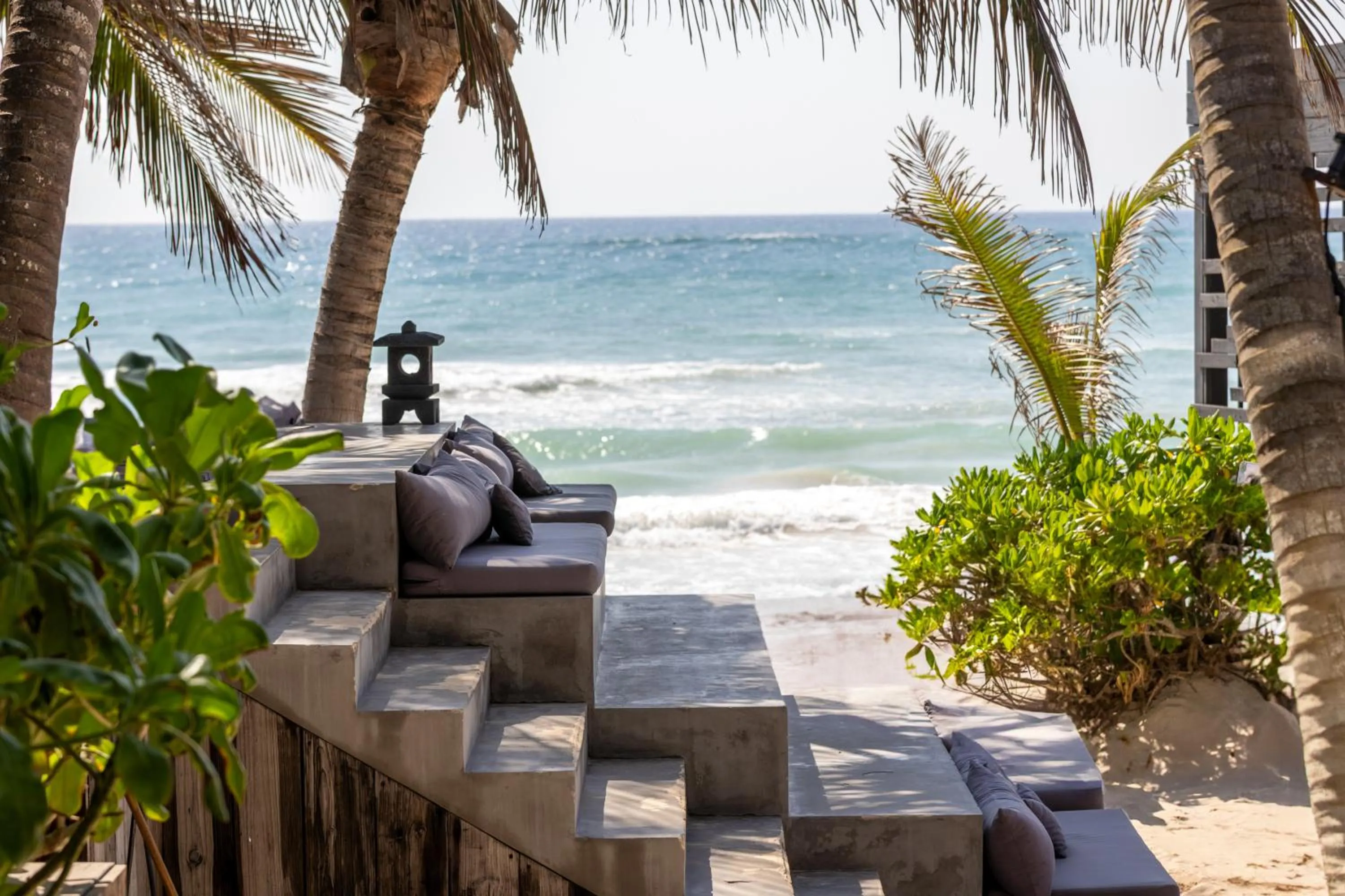 Seating area in UMi Tulum