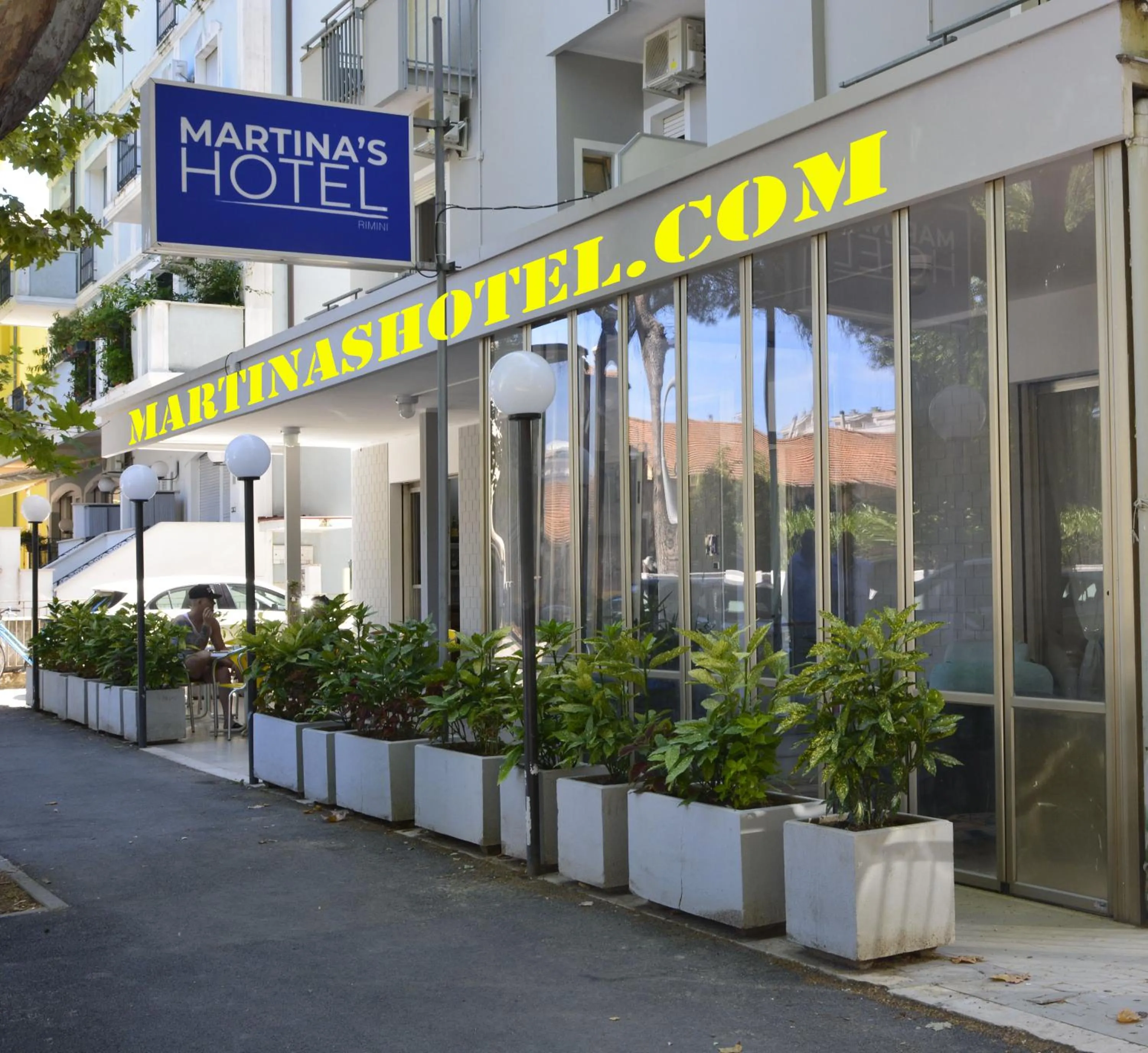 Property building in Martina's Hotel