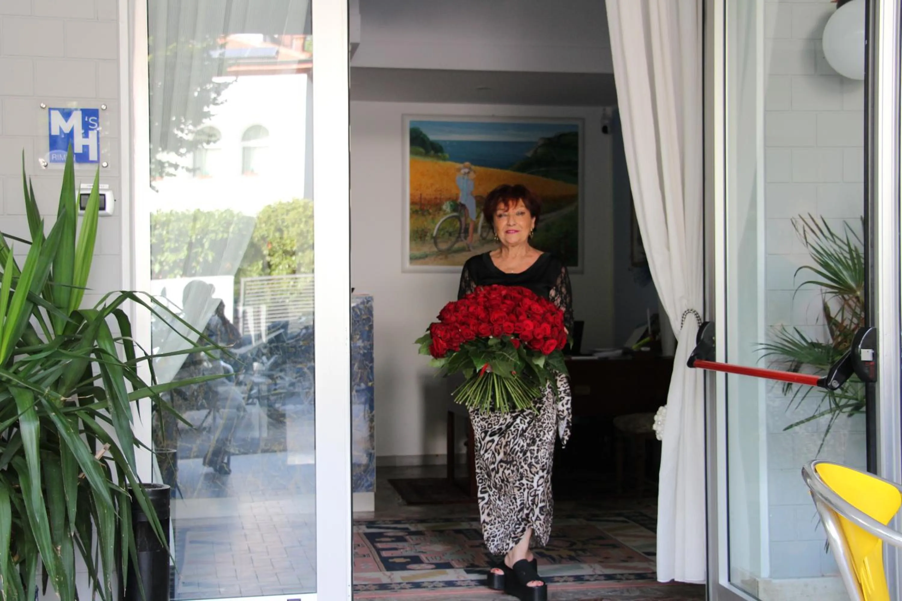 People in Martina's Hotel