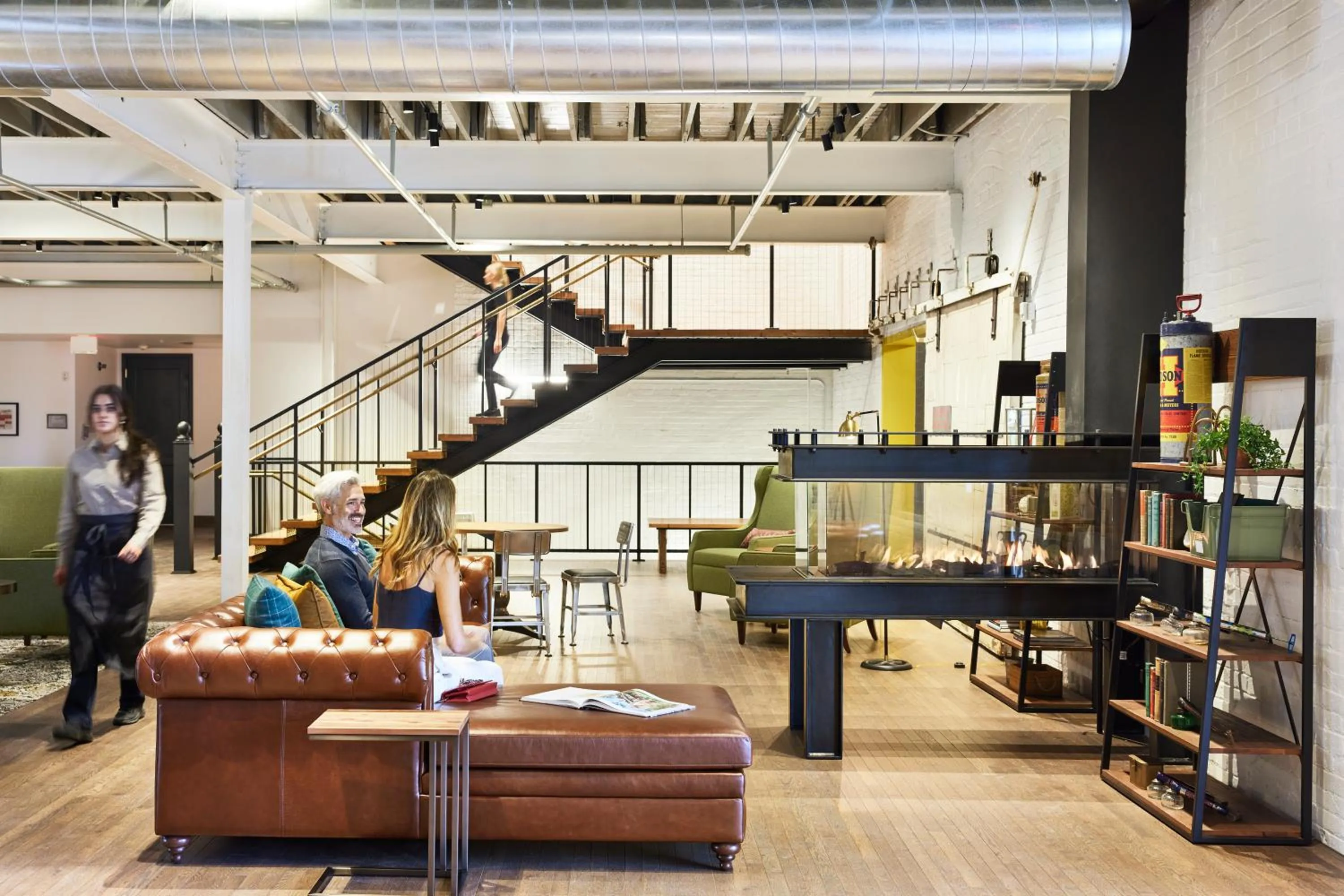 People in The Confluence Hotel