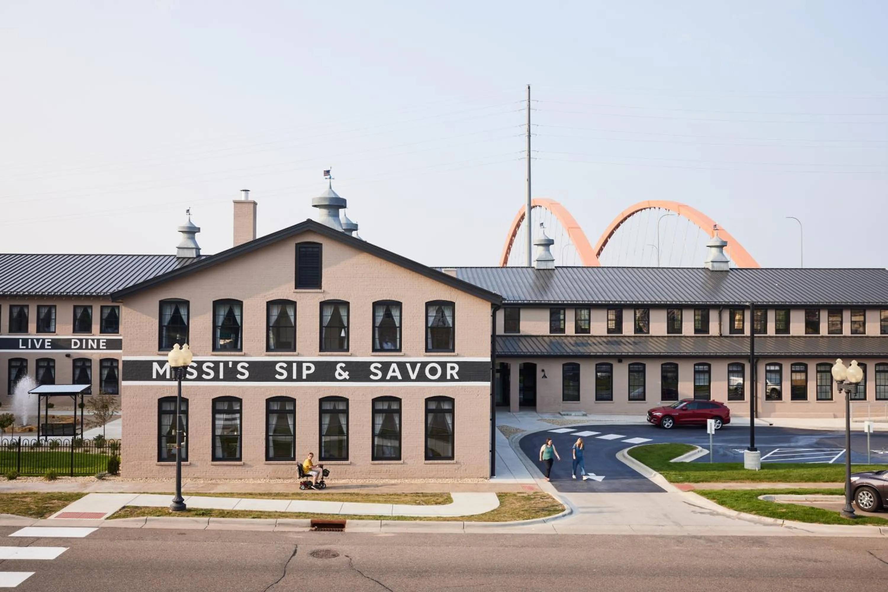 Property building in The Confluence Hotel