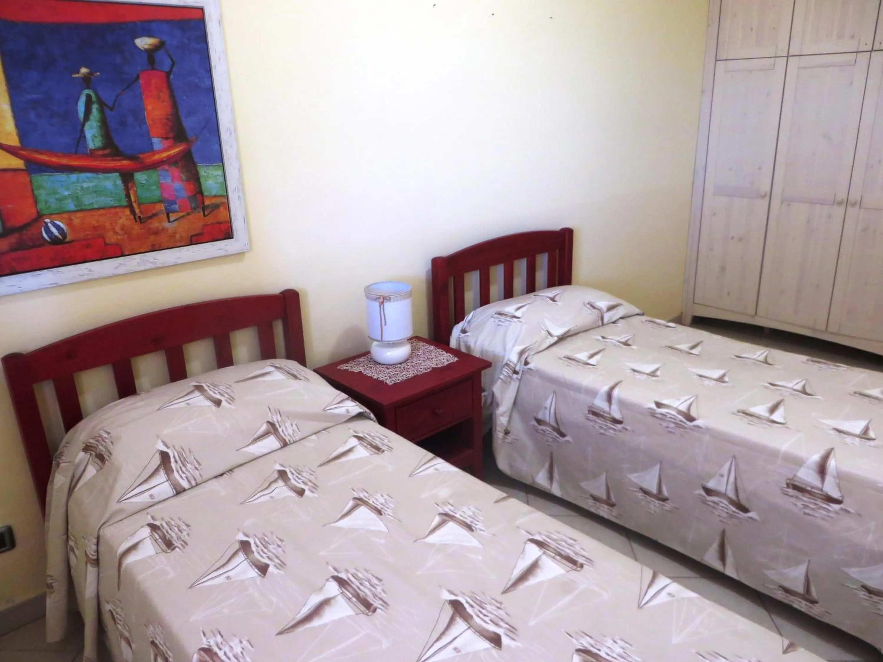 Bedroom, Bed in Residence Giglio