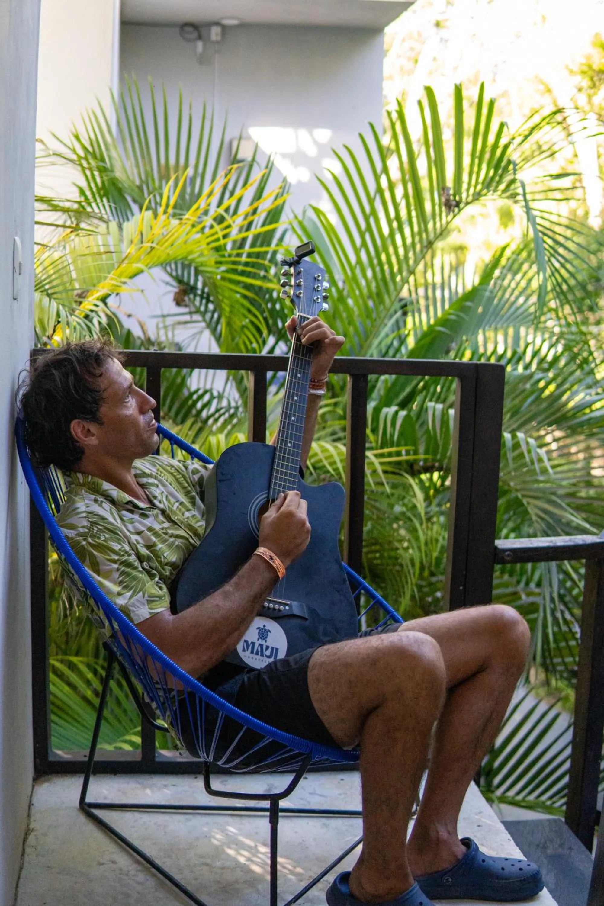 Living room in Maui Hostels Tulum