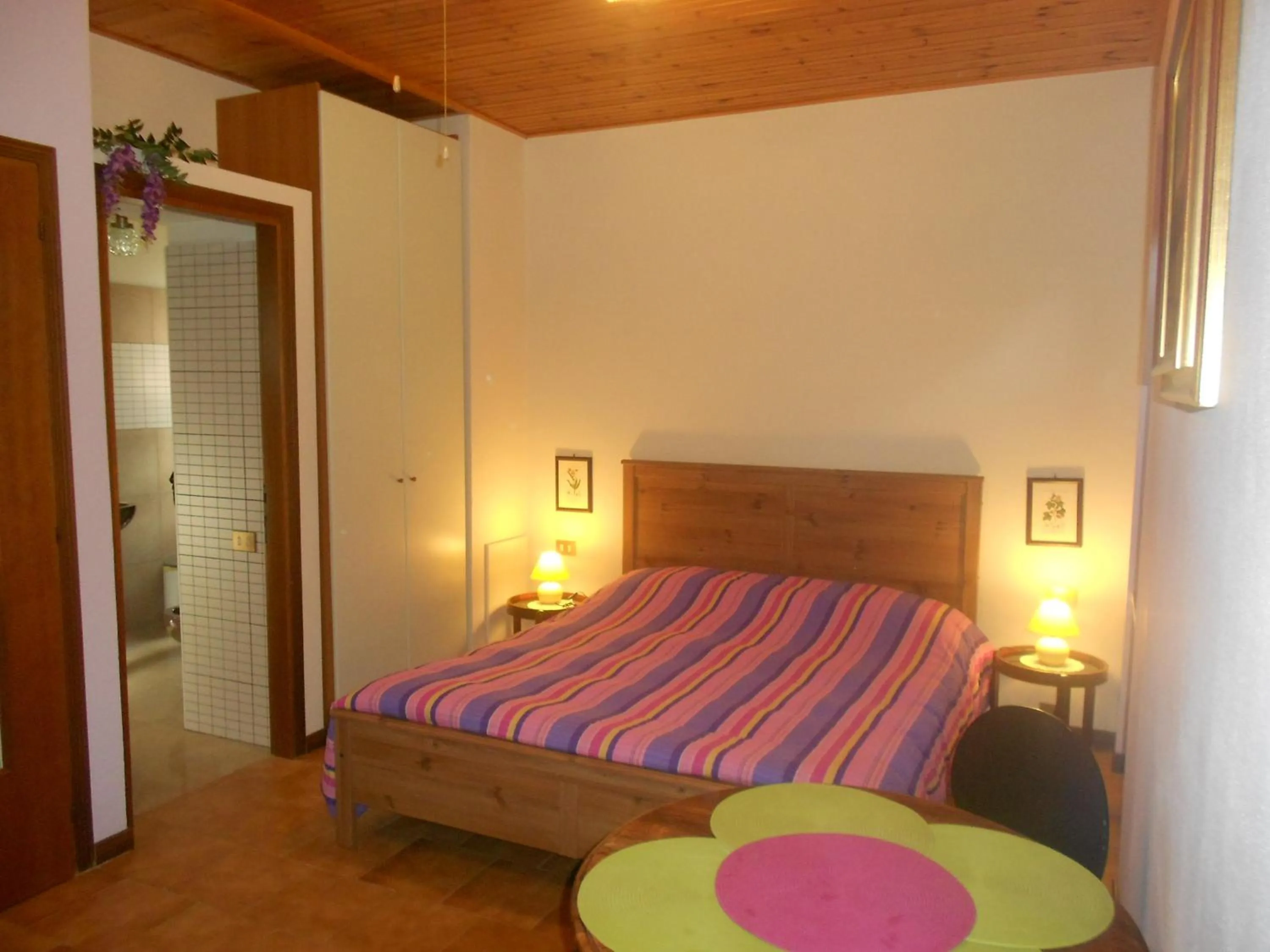 Bed in I Vigneti Bed & Breakfast