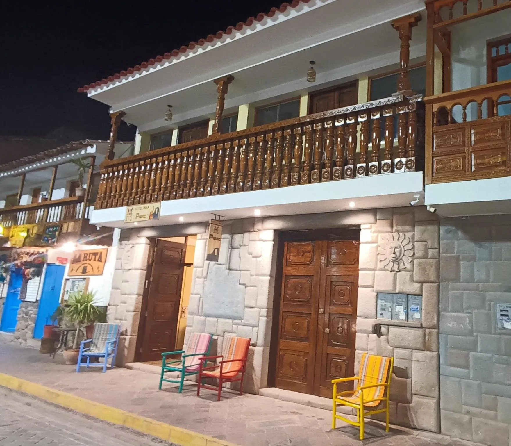 Property building in Hotel Inka Pisac