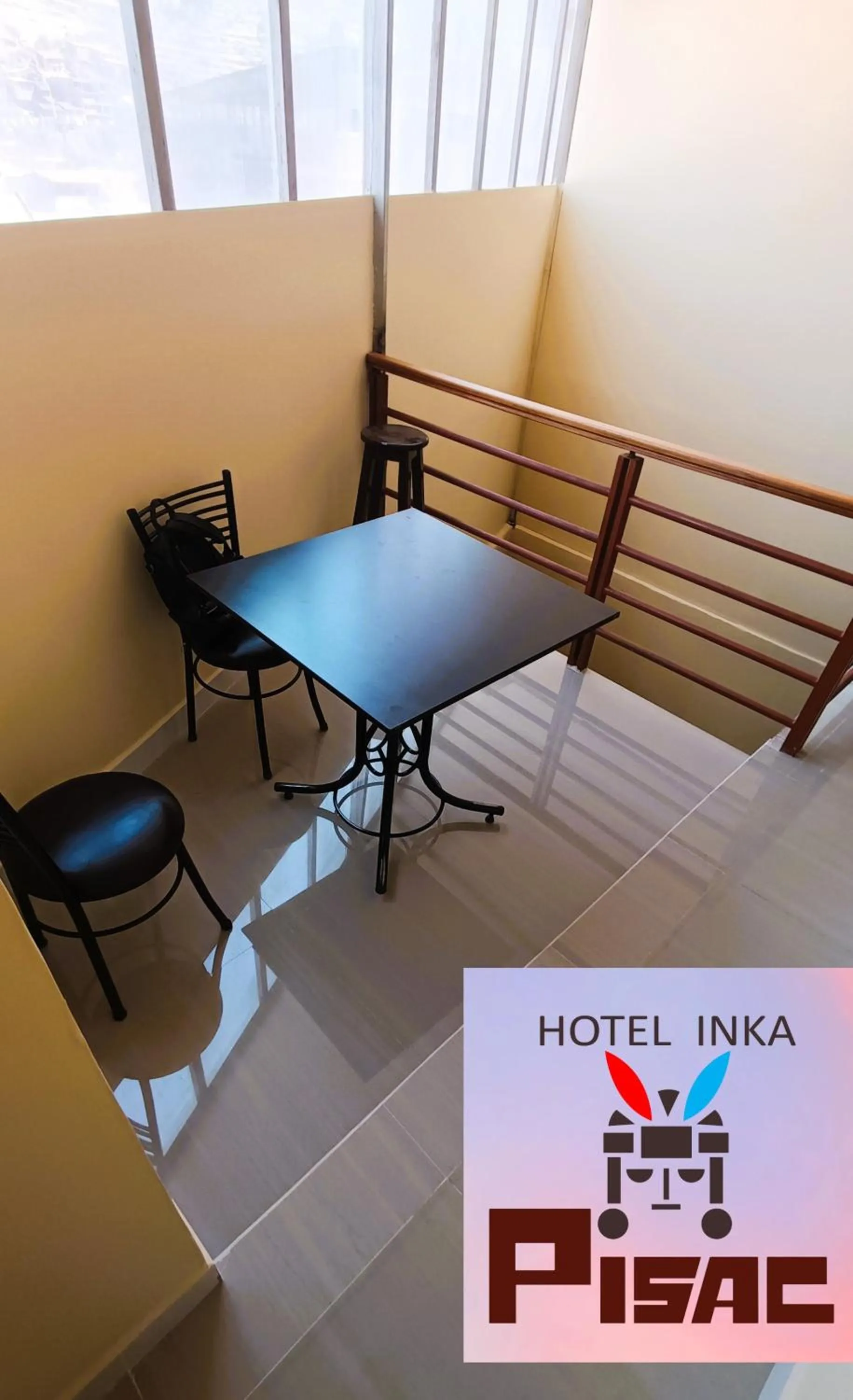 Seating area in Hotel Inka Pisac