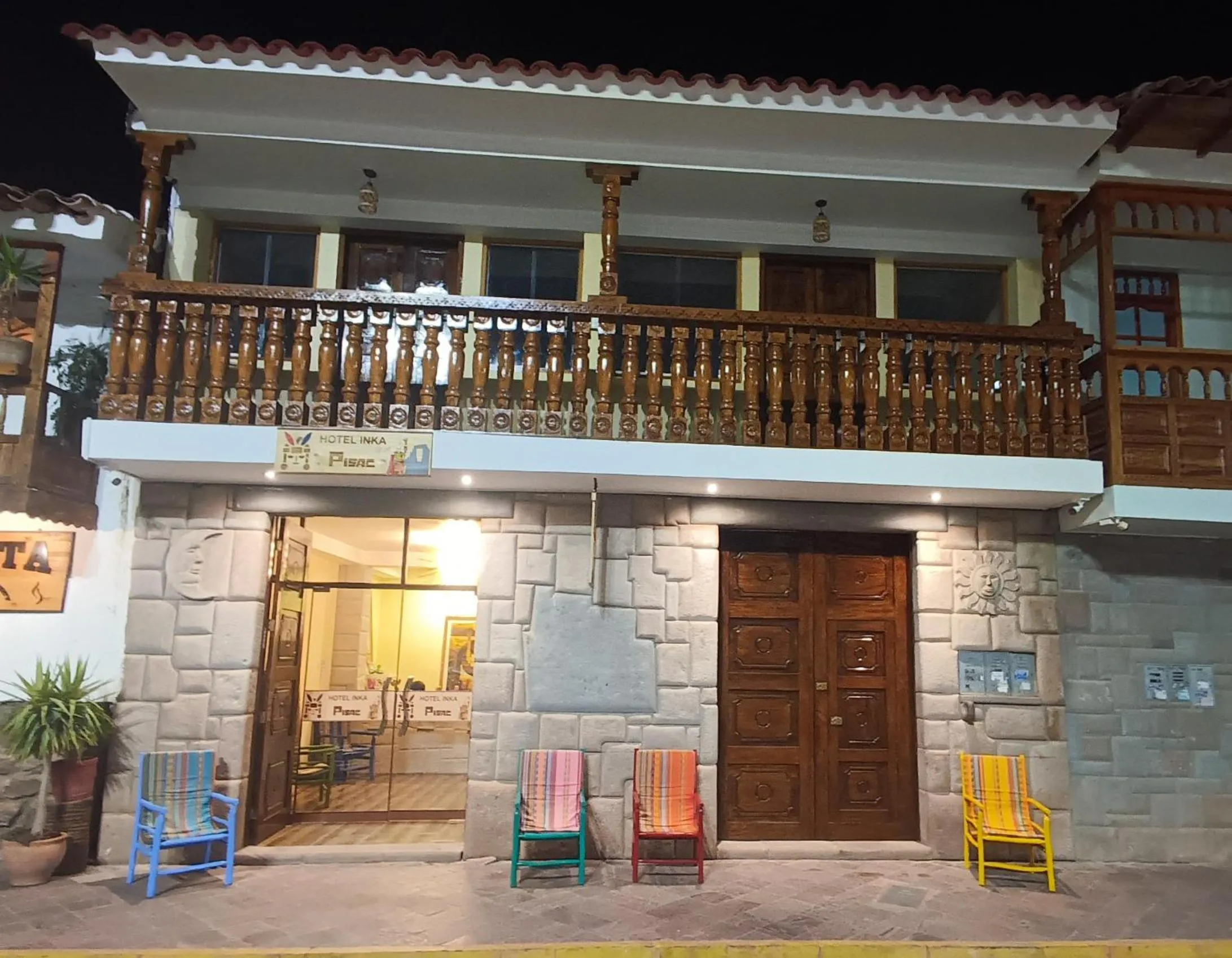 Property building in Hotel Inka Pisac