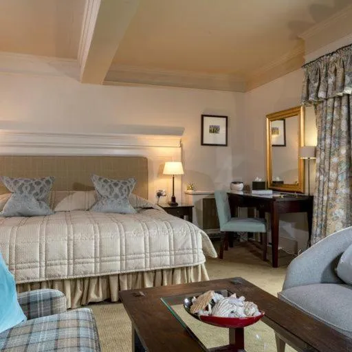 Bed in Isle of Eriska Hotel Spa & Island