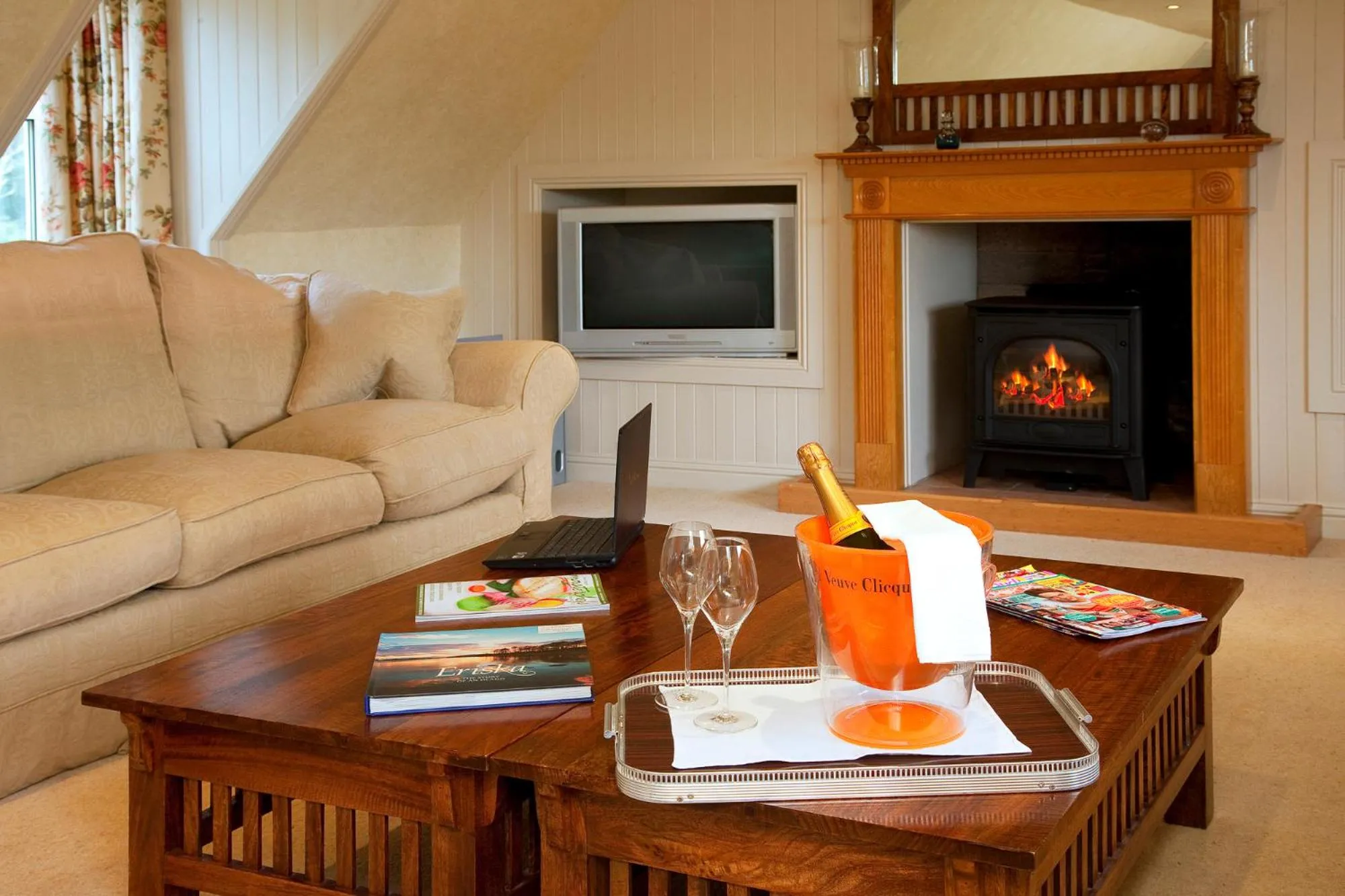 Living room in Isle of Eriska Hotel Spa & Island