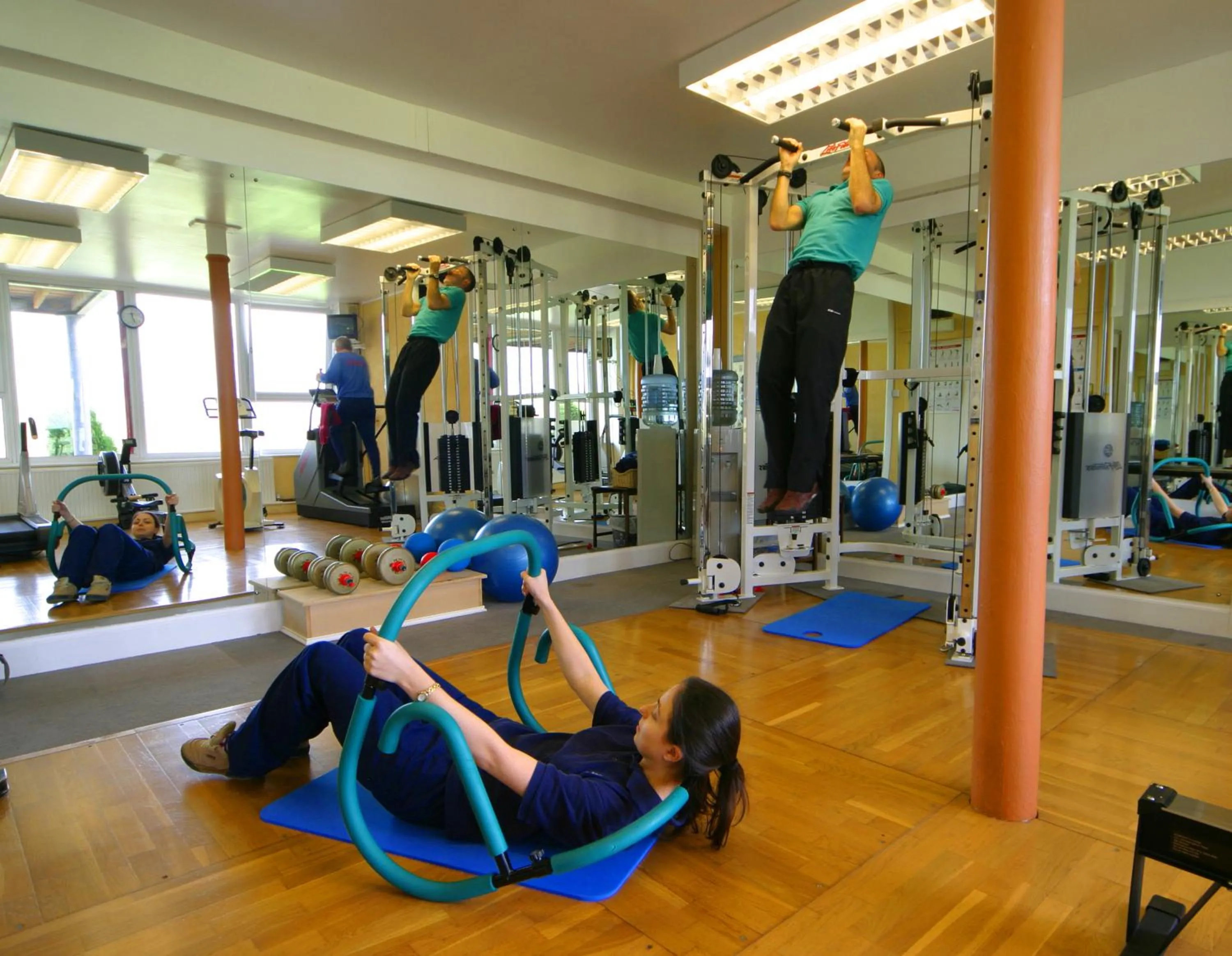 Fitness centre/facilities in Isle of Eriska Hotel Spa & Island