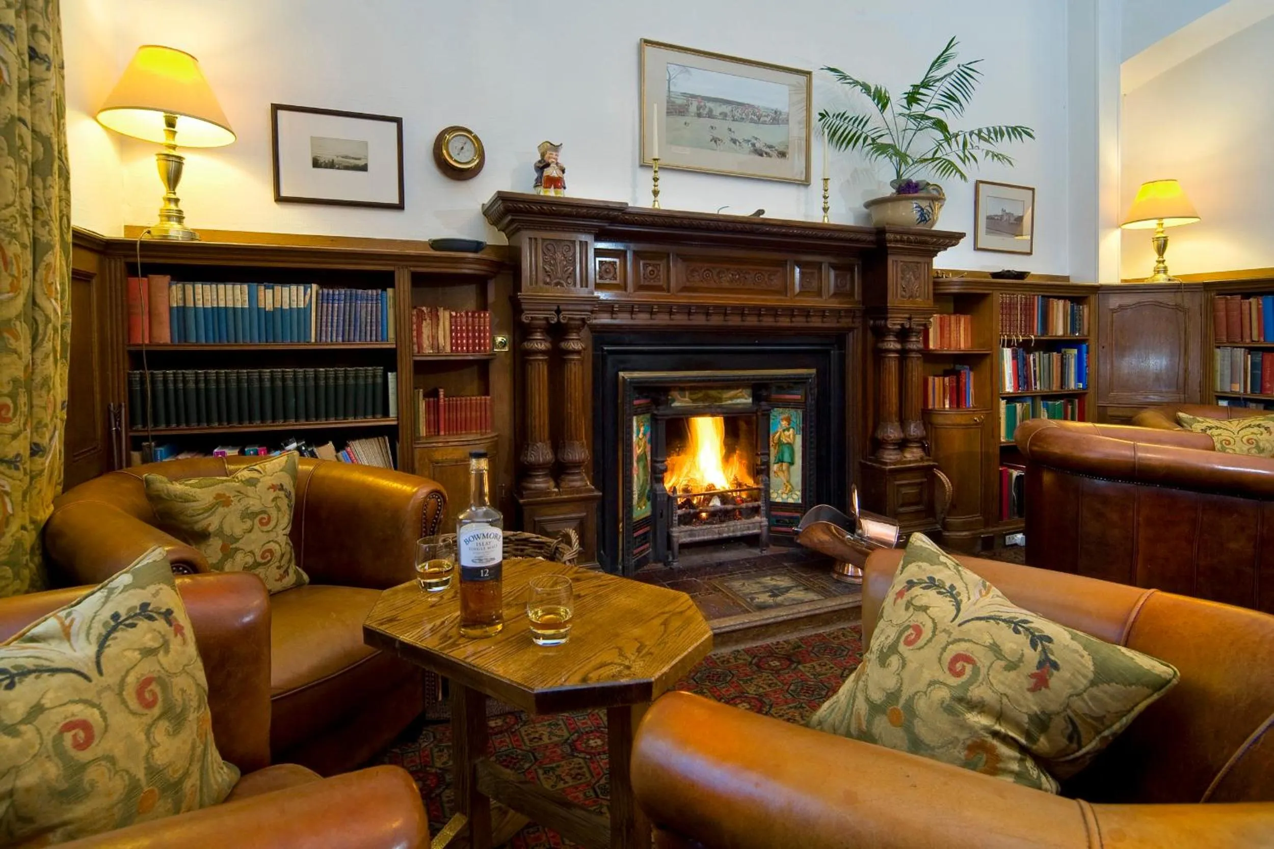 Living room in Isle of Eriska Hotel Spa & Island