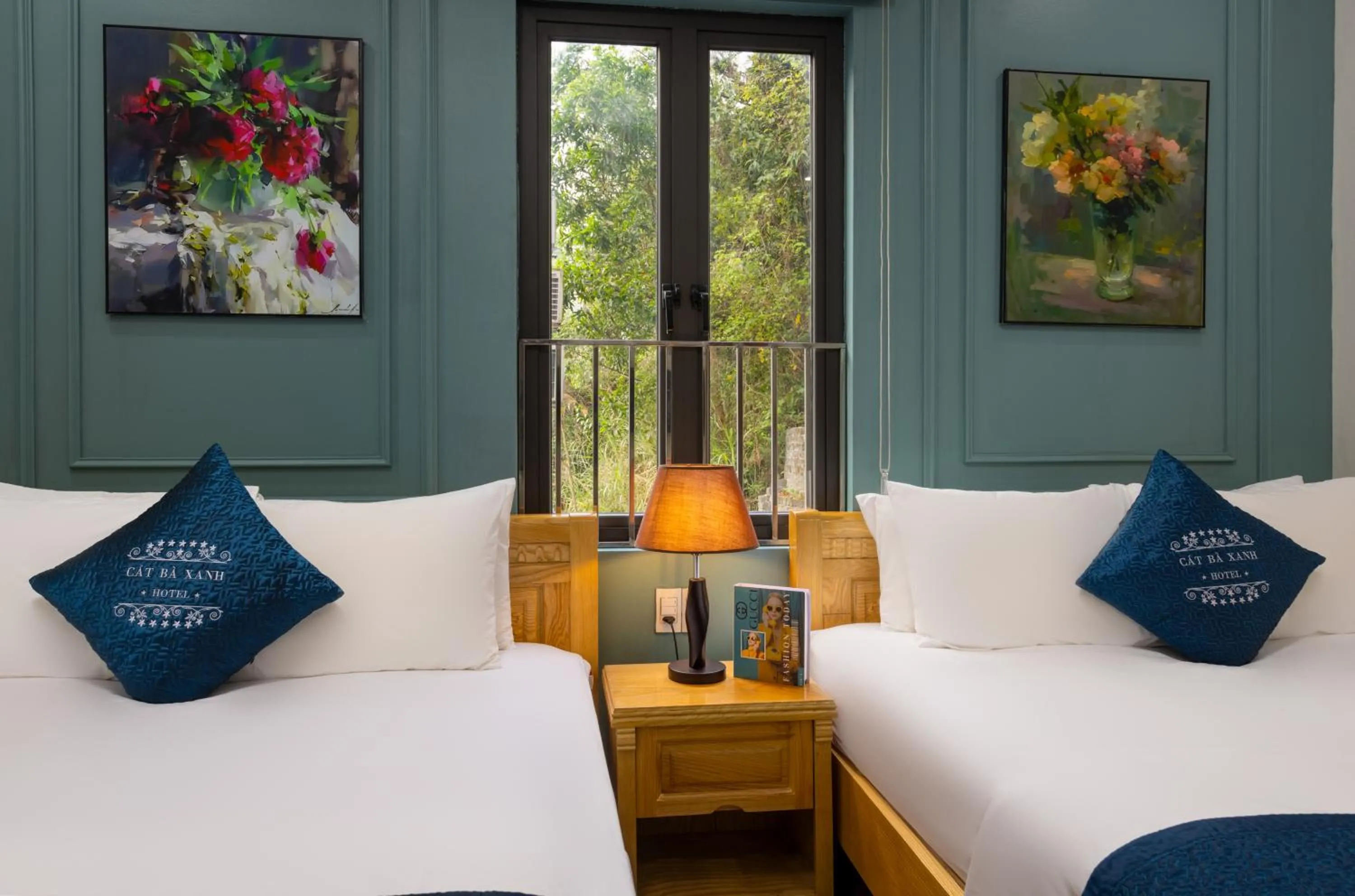 Photo of the whole room, Bed in Cat Ba Xanh Spring Garden Hotel