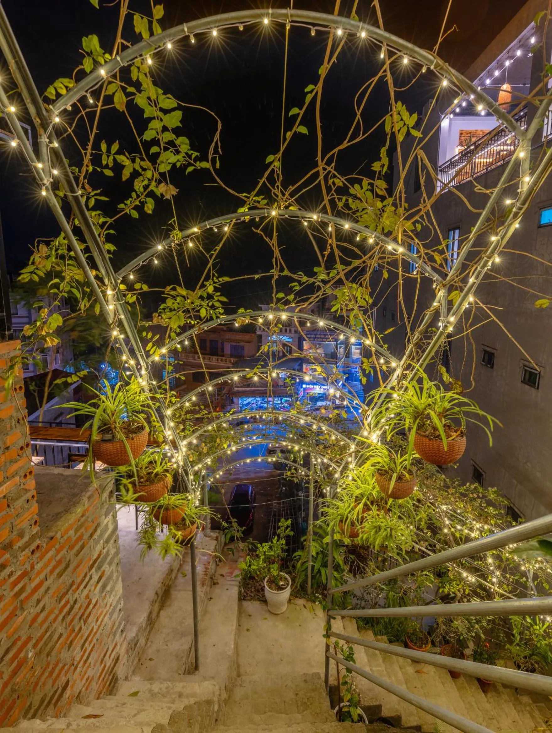 Patio in Cat Ba Xanh Spring Garden Hotel