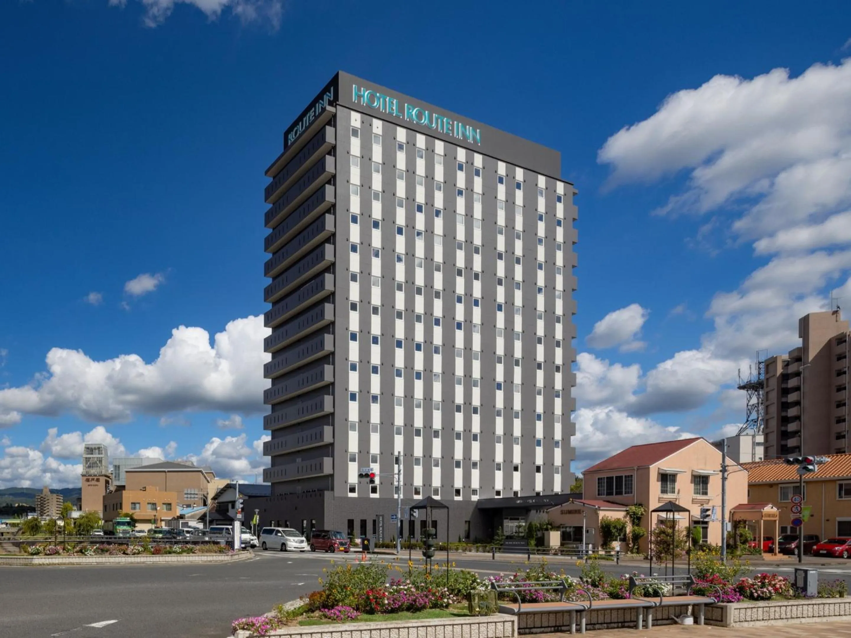 Property building in Hotel Route Inn Owariseto Ekimae