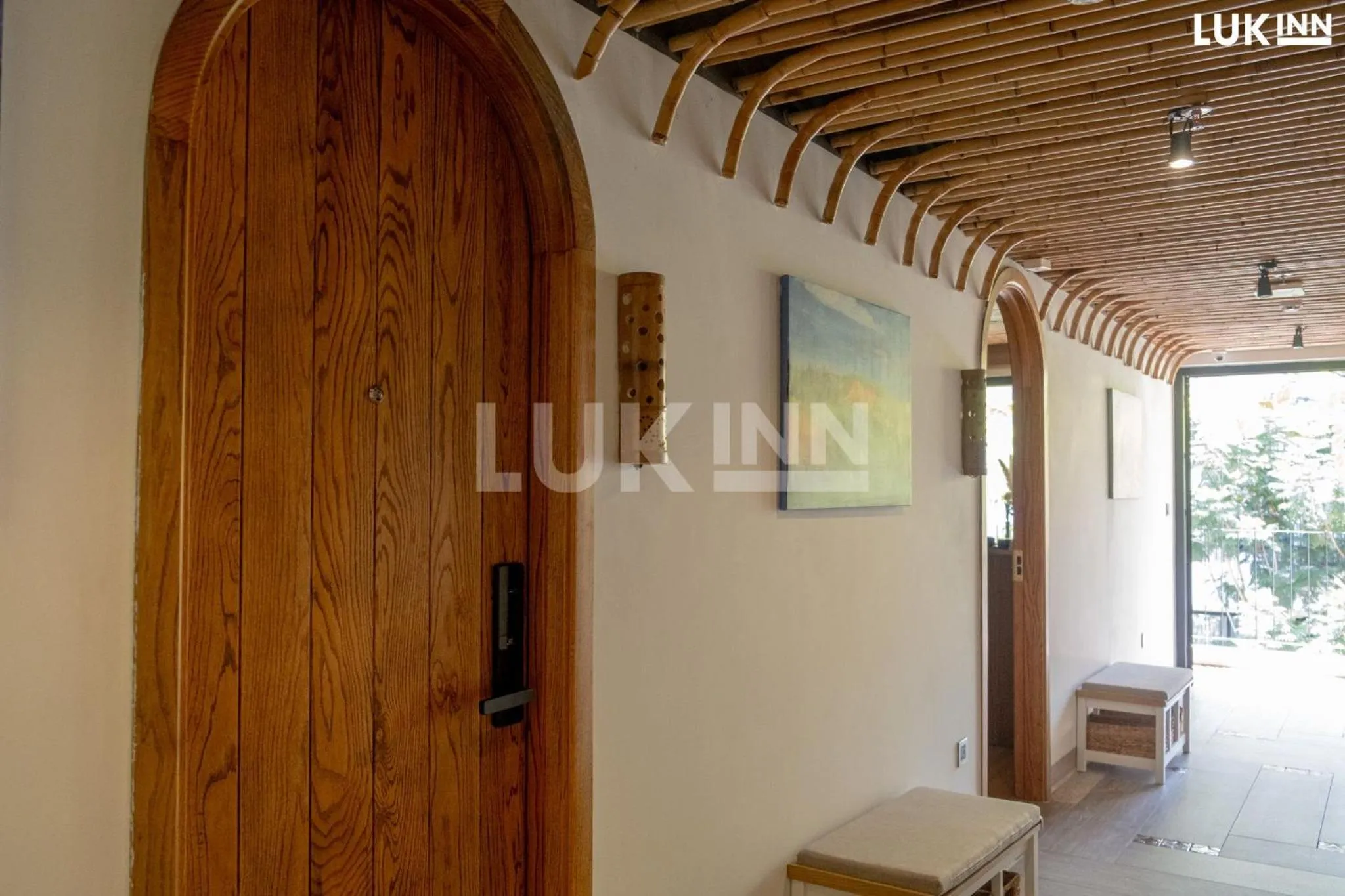 Decorative detail in LUK Inn Hotel - An Thuong, Da Nang