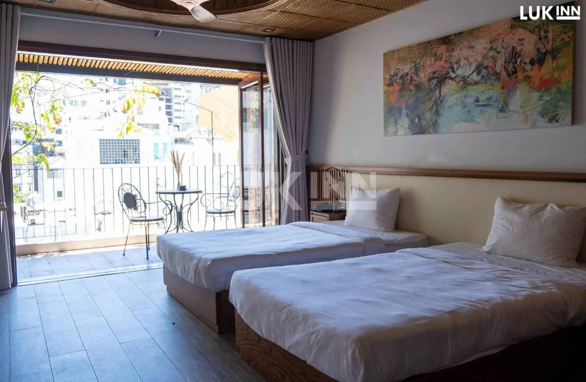 Bed in LUK Inn Hotel - An Thượng, Đà Nẵng