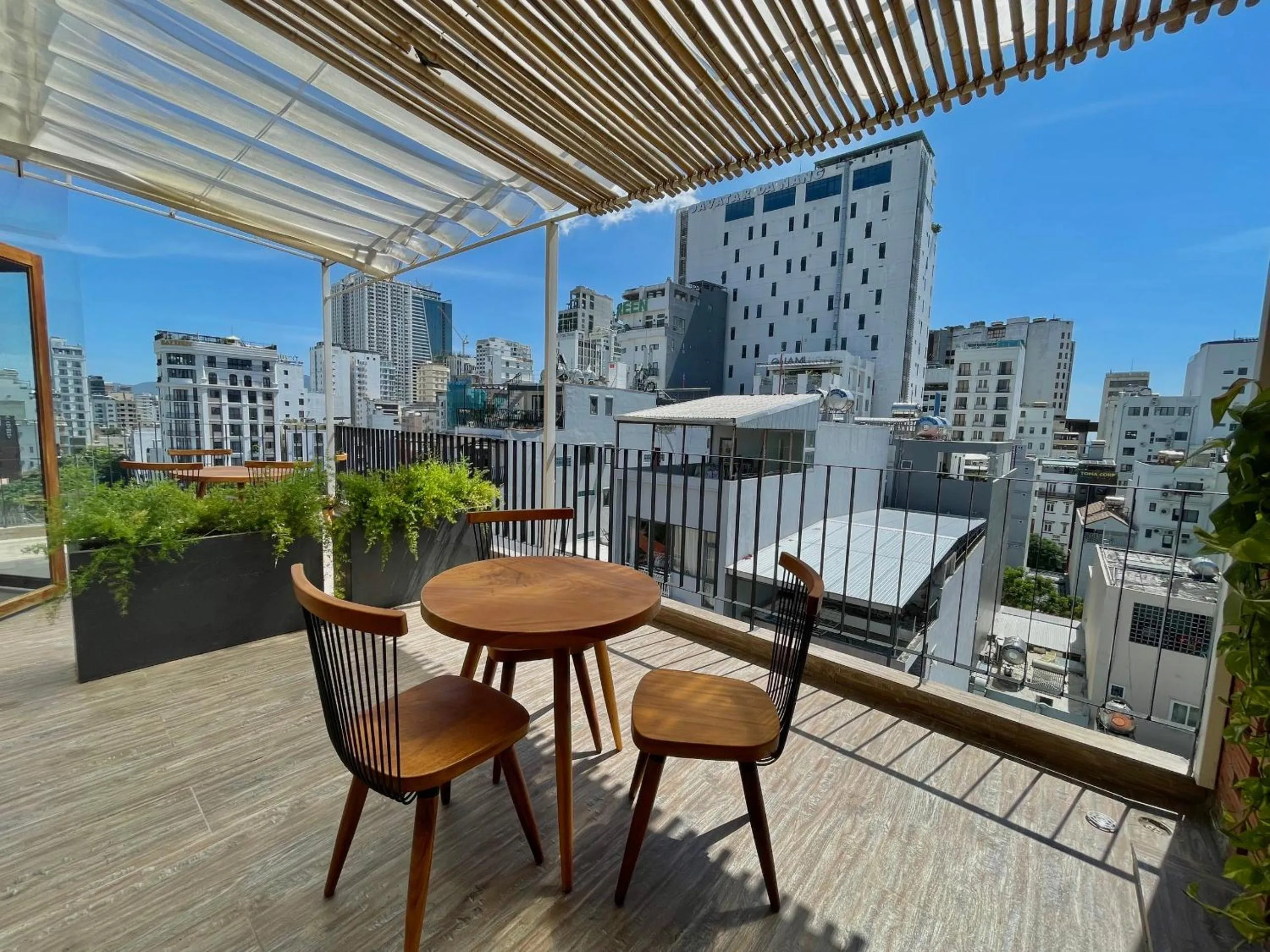 Patio in LUK Inn Hotel - An Thượng, Đà Nẵng