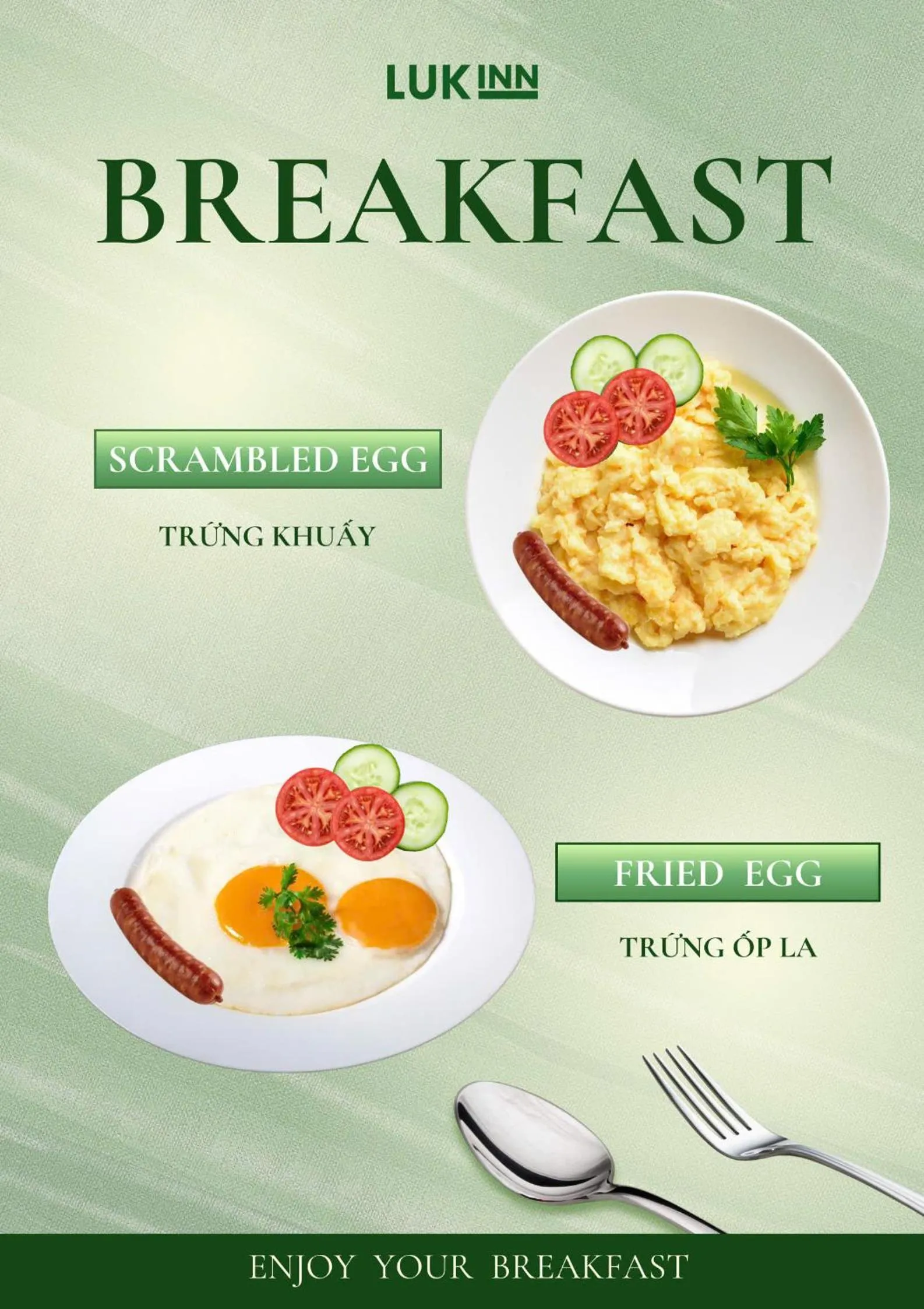 Food and drinks in LUK Inn Hotel - An Thuong, Da Nang