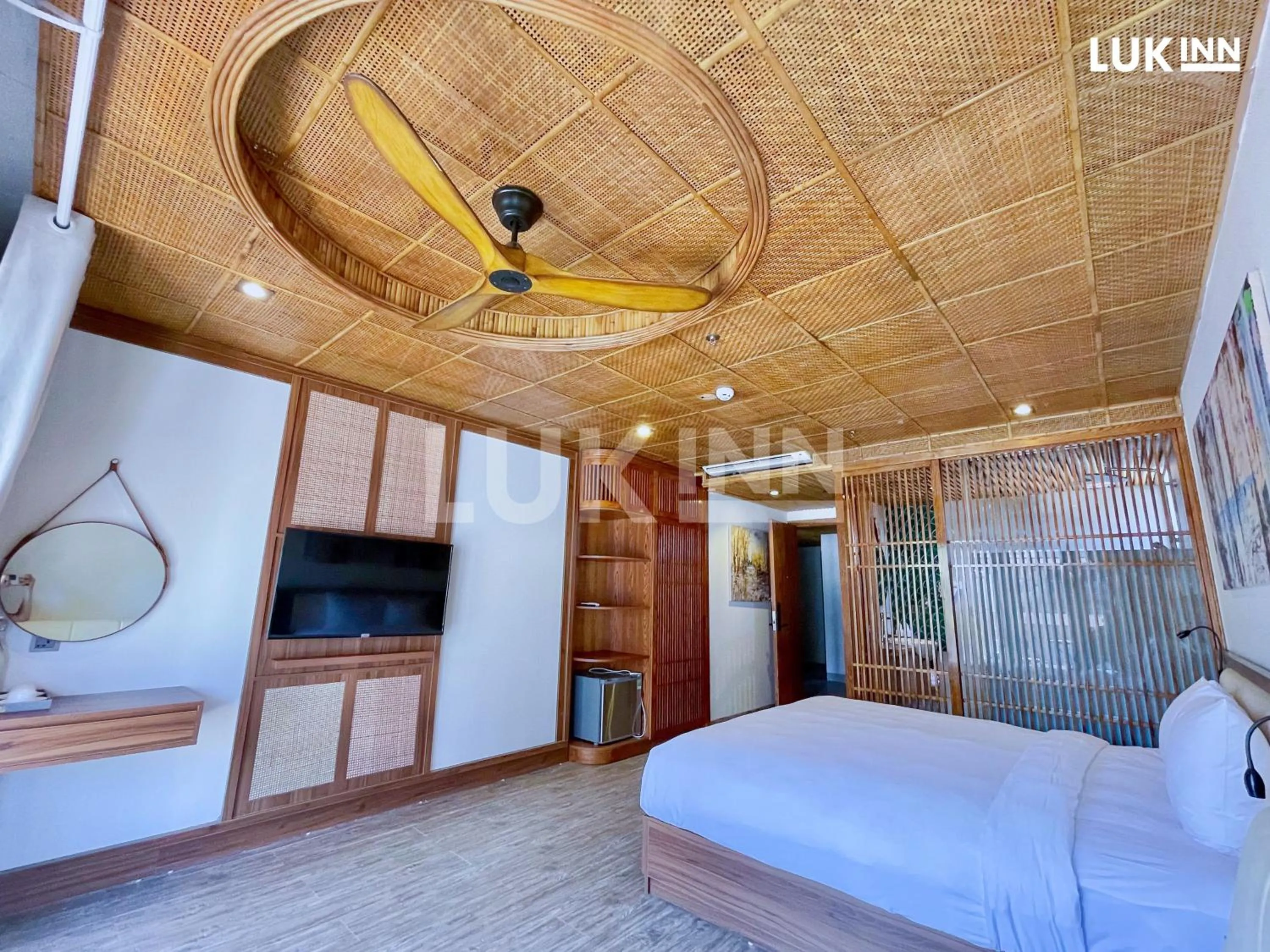 Bed in LUK Inn Hotel - An Thượng, Đà Nẵng