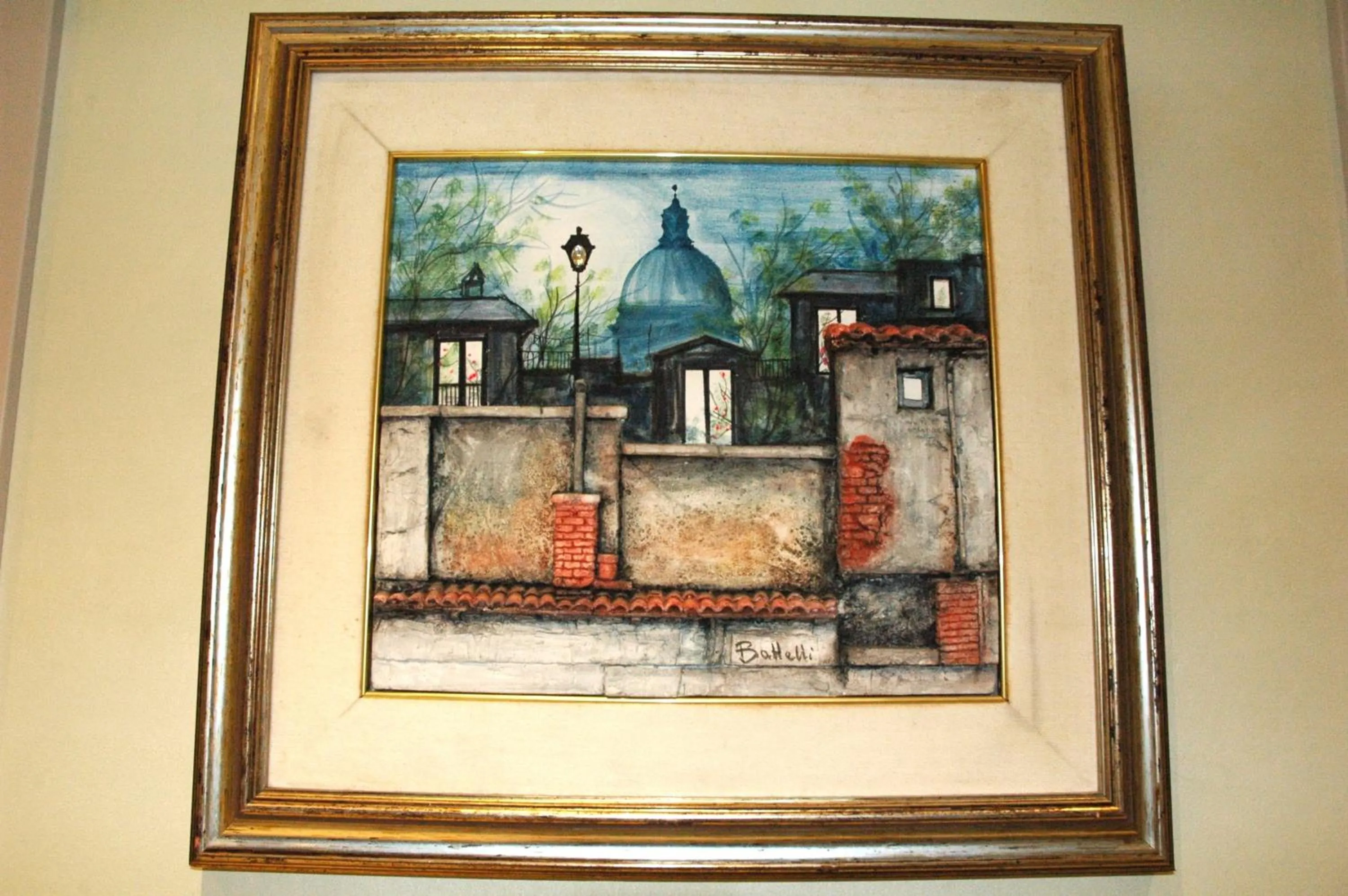 Decorative detail in Domus Gallo Guest House