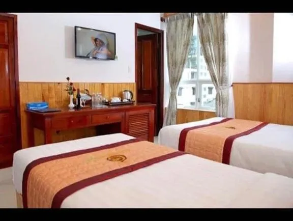 Bed in Gold Dream Hotel