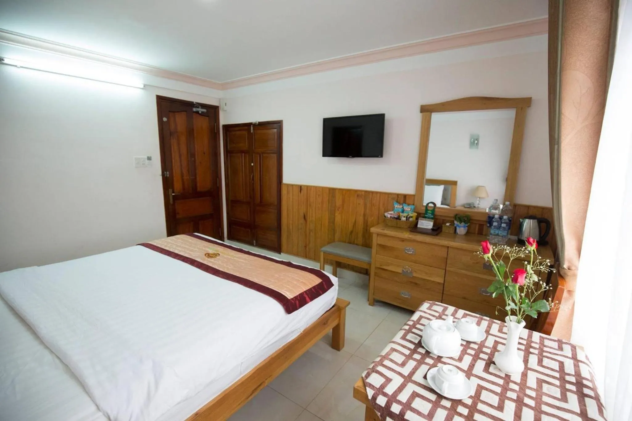 Bed in Gold Dream Hotel