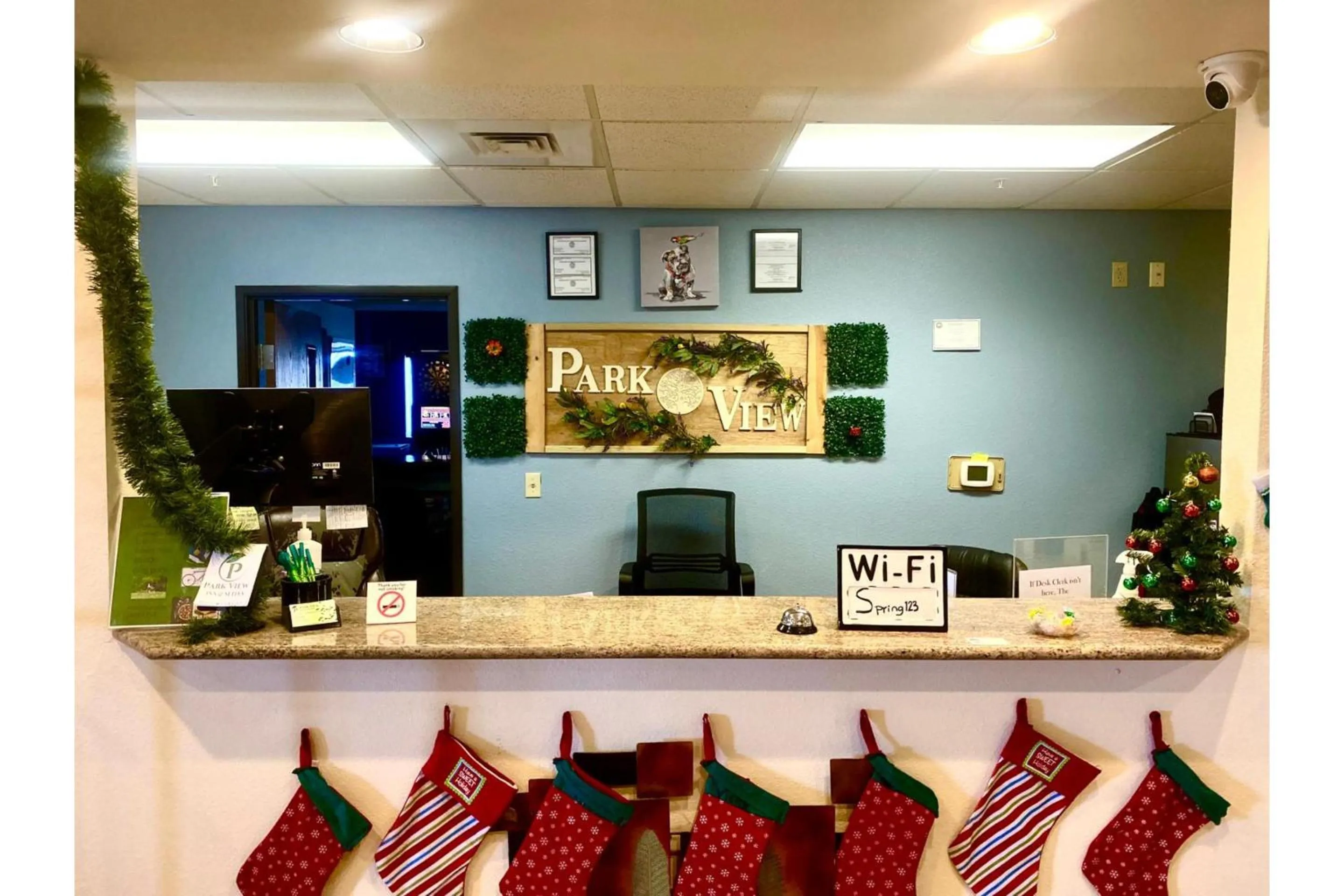 Lobby or reception in Park View Inn & Suites, Hoisington