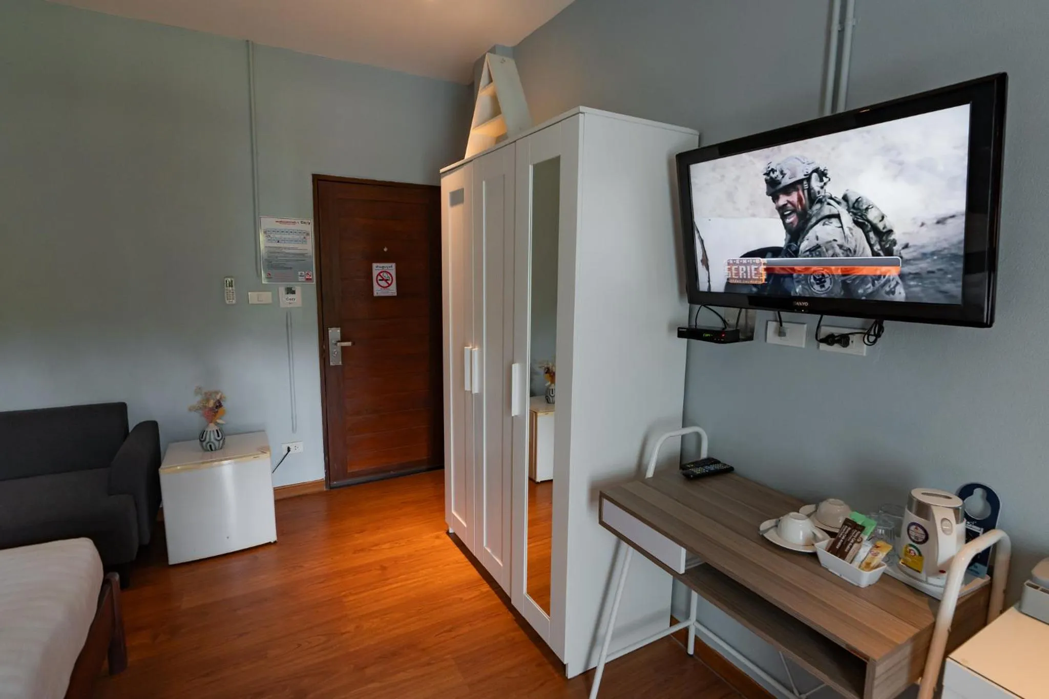 wardrobe in A Hotel Cozy