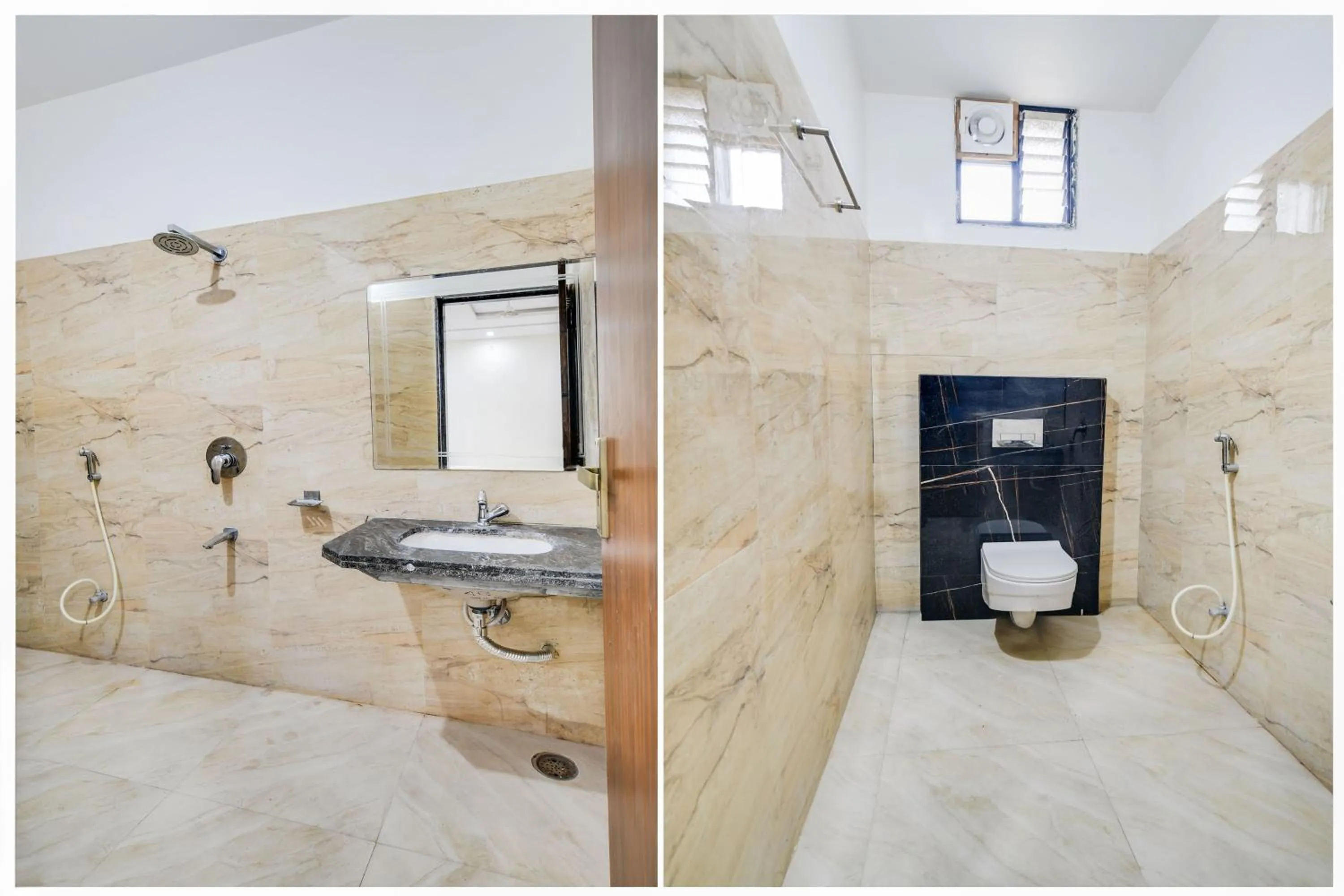 Bathroom in Super Collection O Indore Near Omax City 1