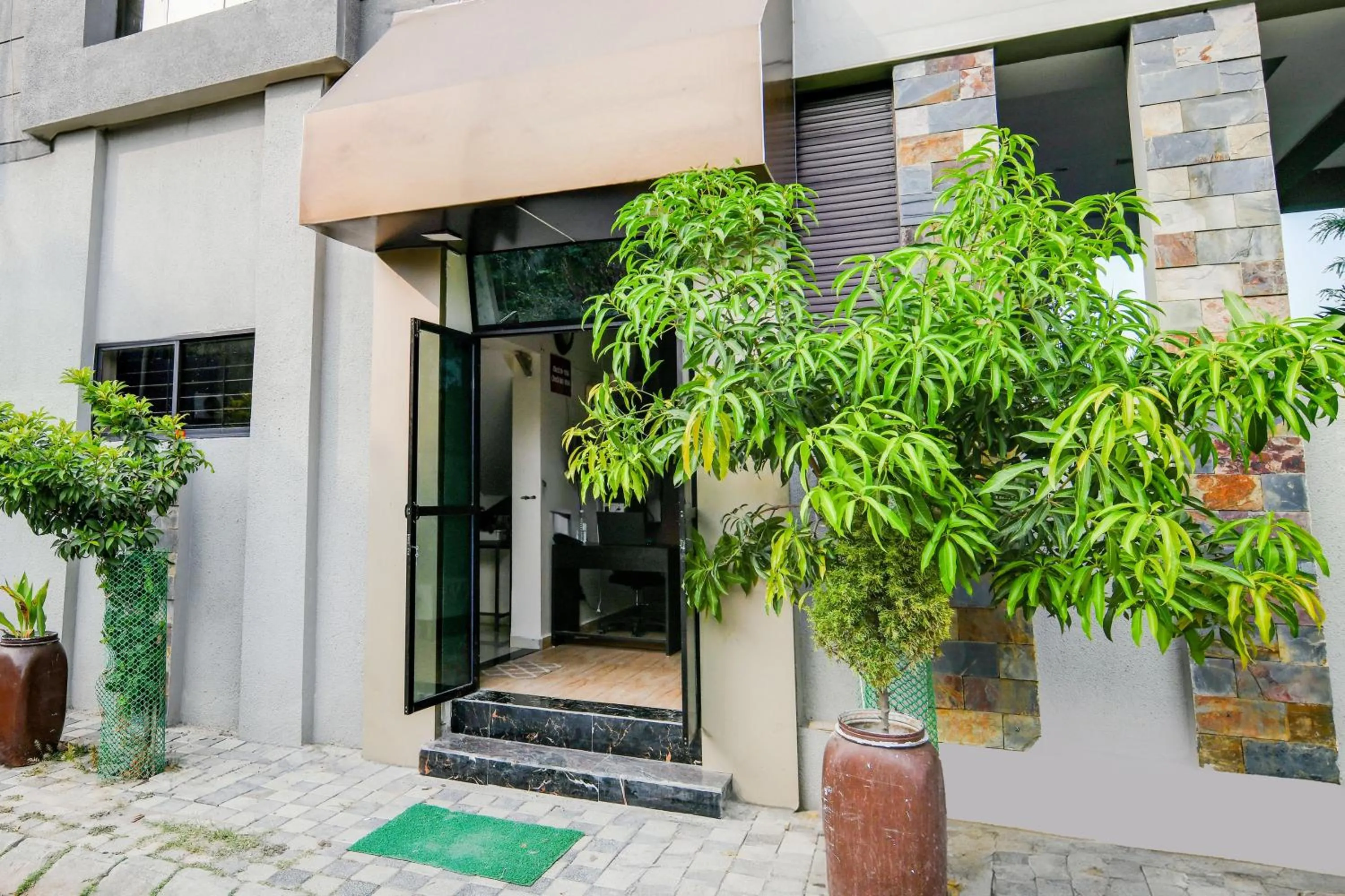 Facade/entrance in Collection O Indore Near Omax City 1