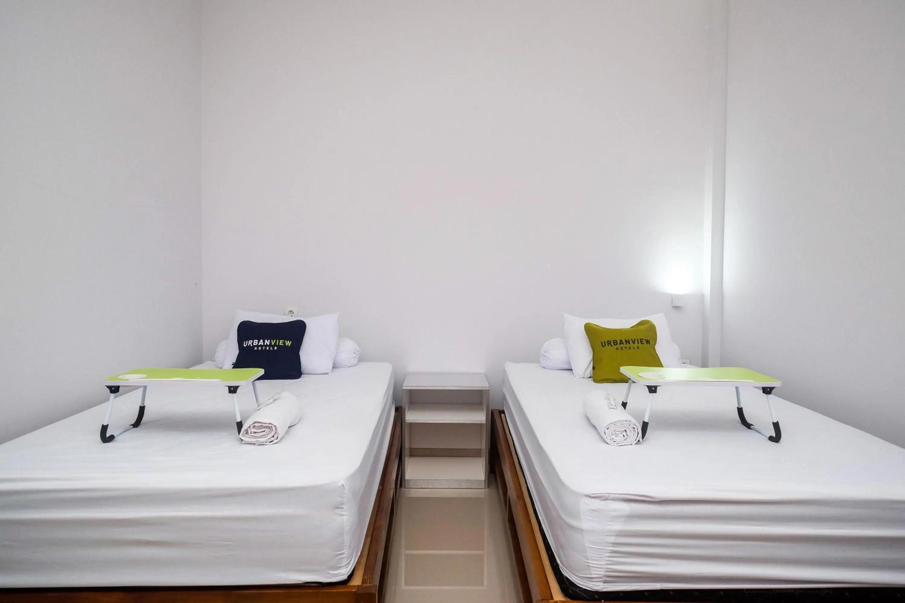 Bed in Urbanview Syariah Loji Arum Stasiun Klaten by RedDoorz