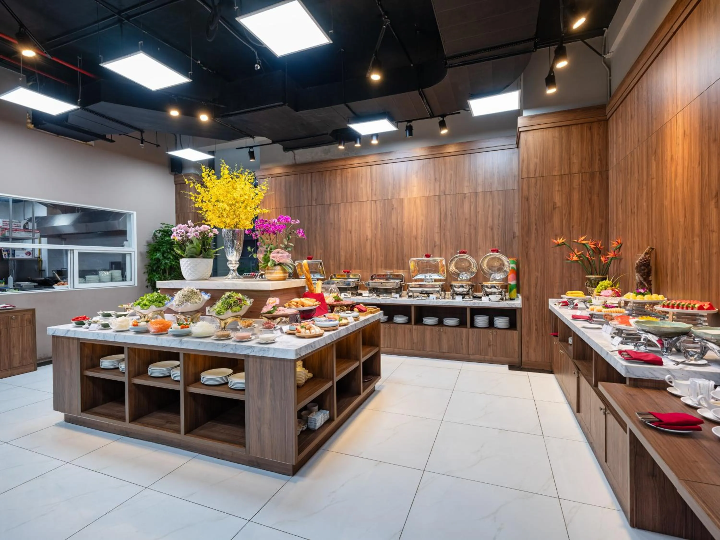 Buffet breakfast, Food in Nesta Hotel & Spa