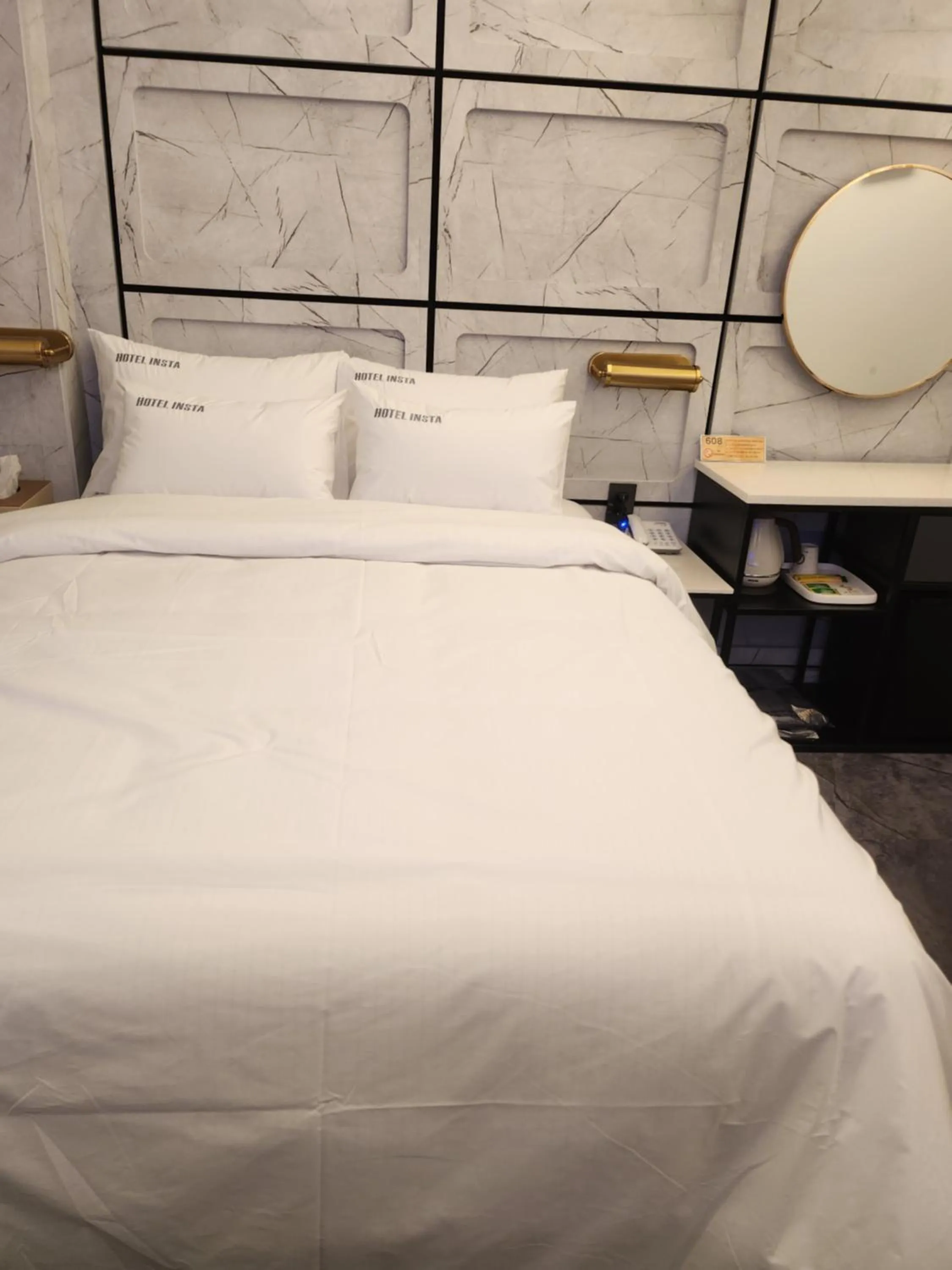 Bed in Suwon Hotel Insta