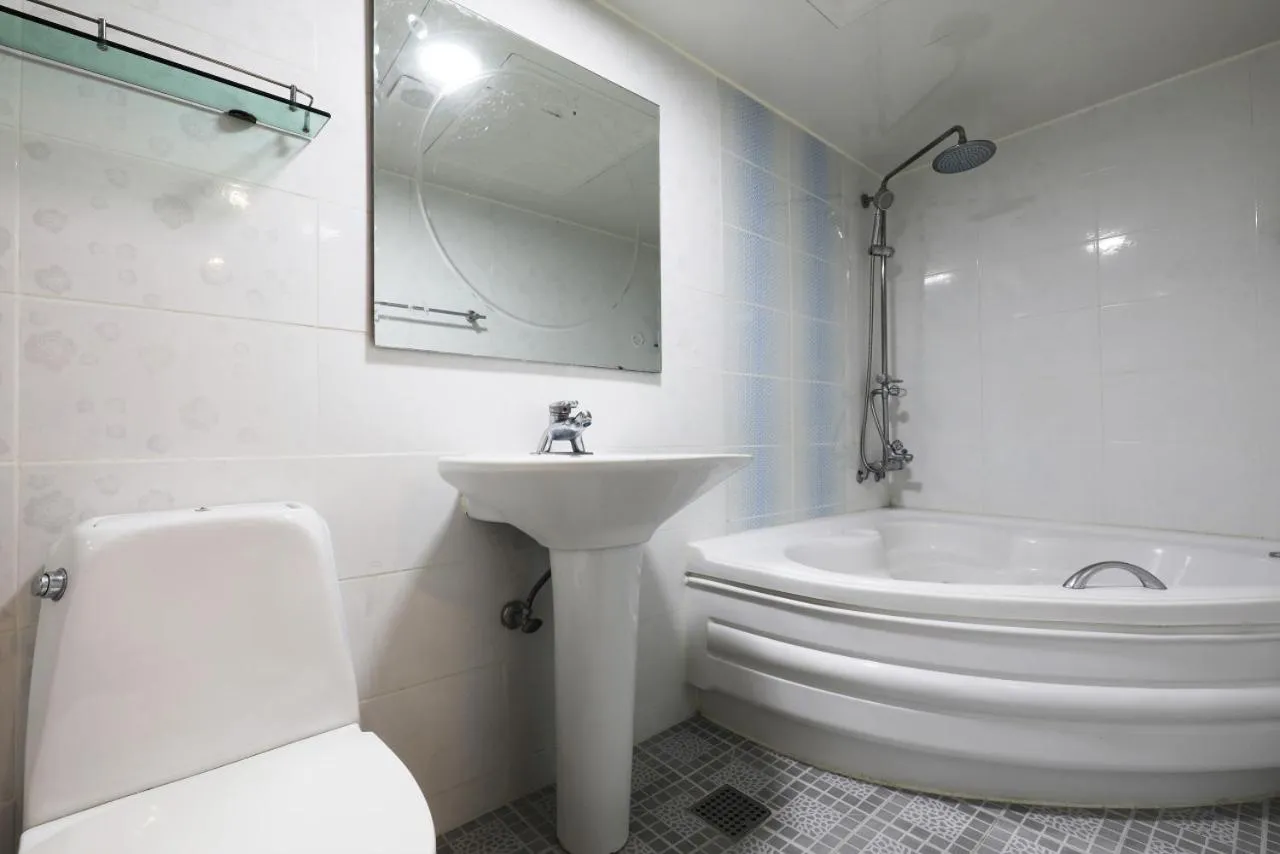 Shower, Bathroom in Hotel Praha